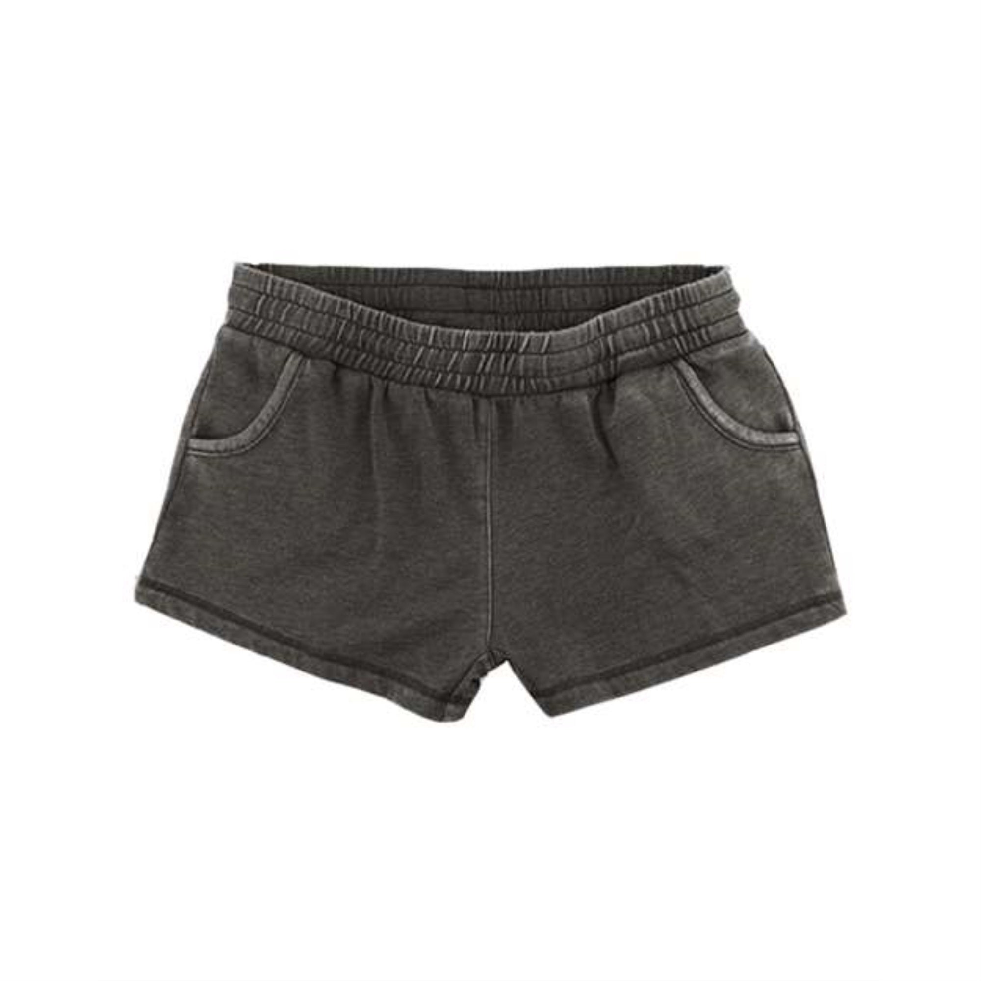 Boxercraft Girls' Rally Shorts - Charcoal, S