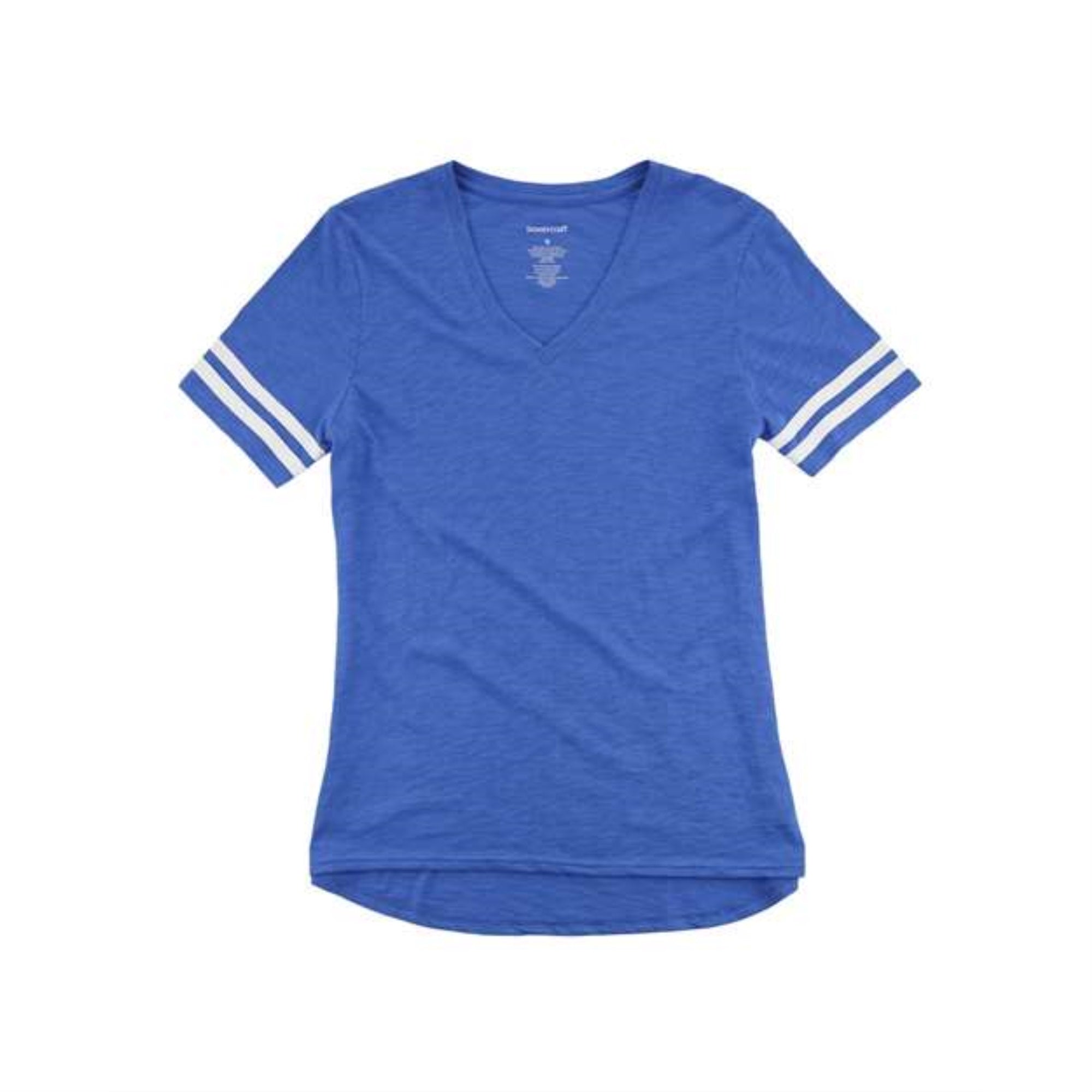 Boxercraft Women's Sporty Slub T-Shirt - Royal, XS