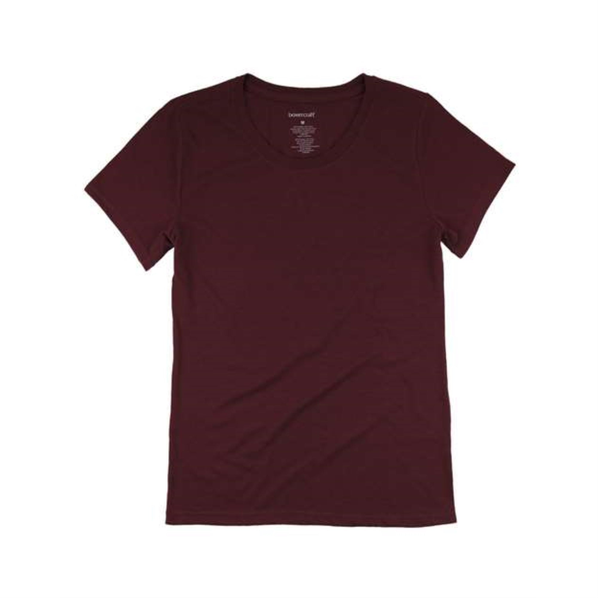 Boxercraft Women's Flirty Crew Neck T-Shirt - Maroon, XL