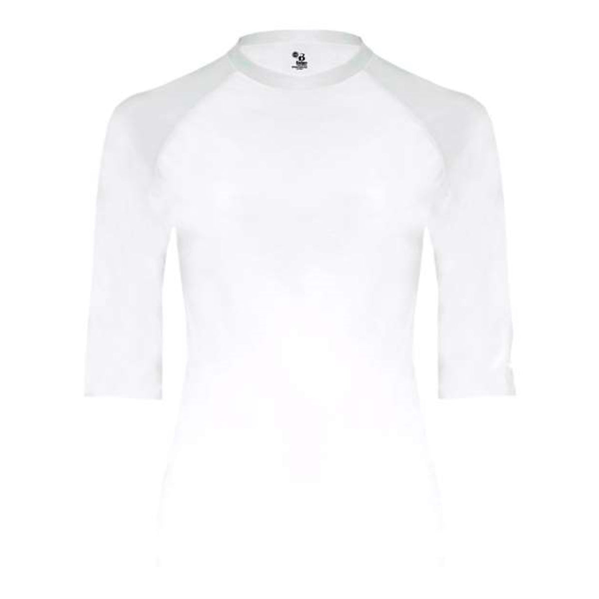 Badger Pro-Compression Half-Sleeve T-Shirt - White, Xl