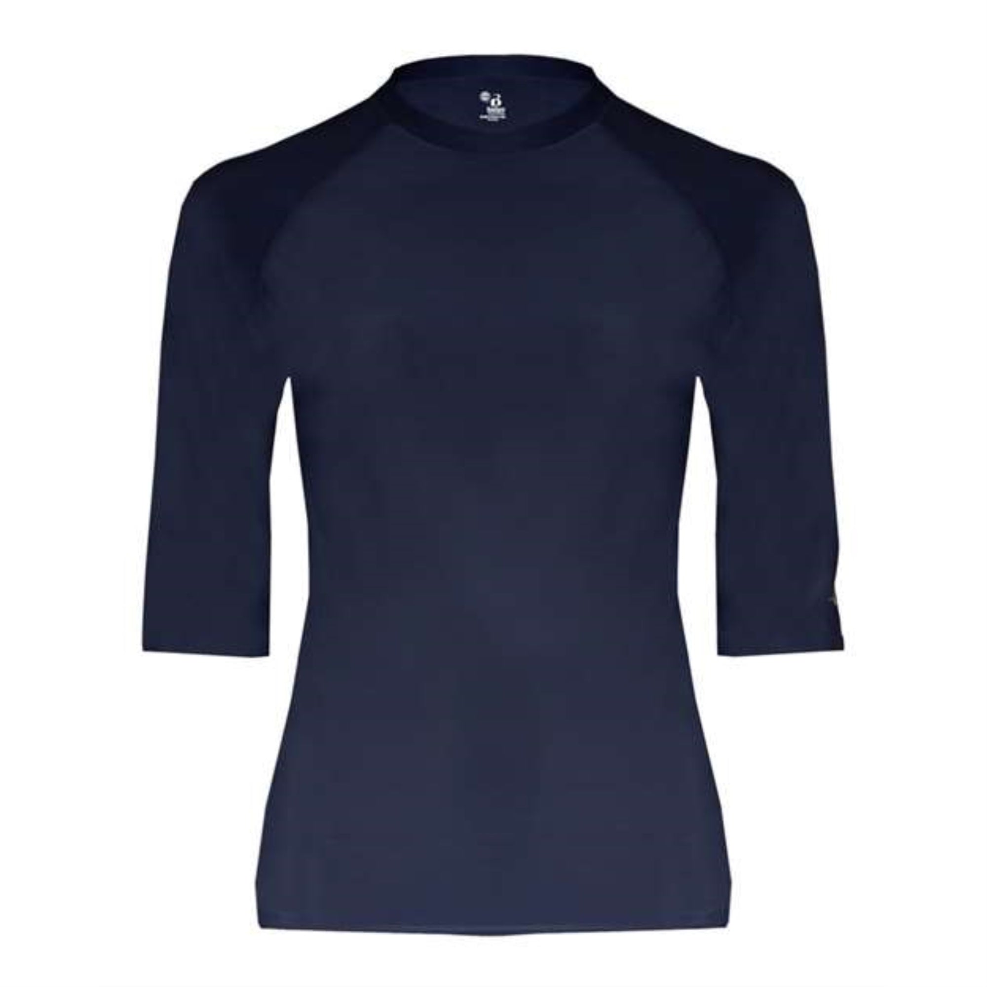 Badger Pro-Compression Half-Sleeve T-Shirt - Navy, S
