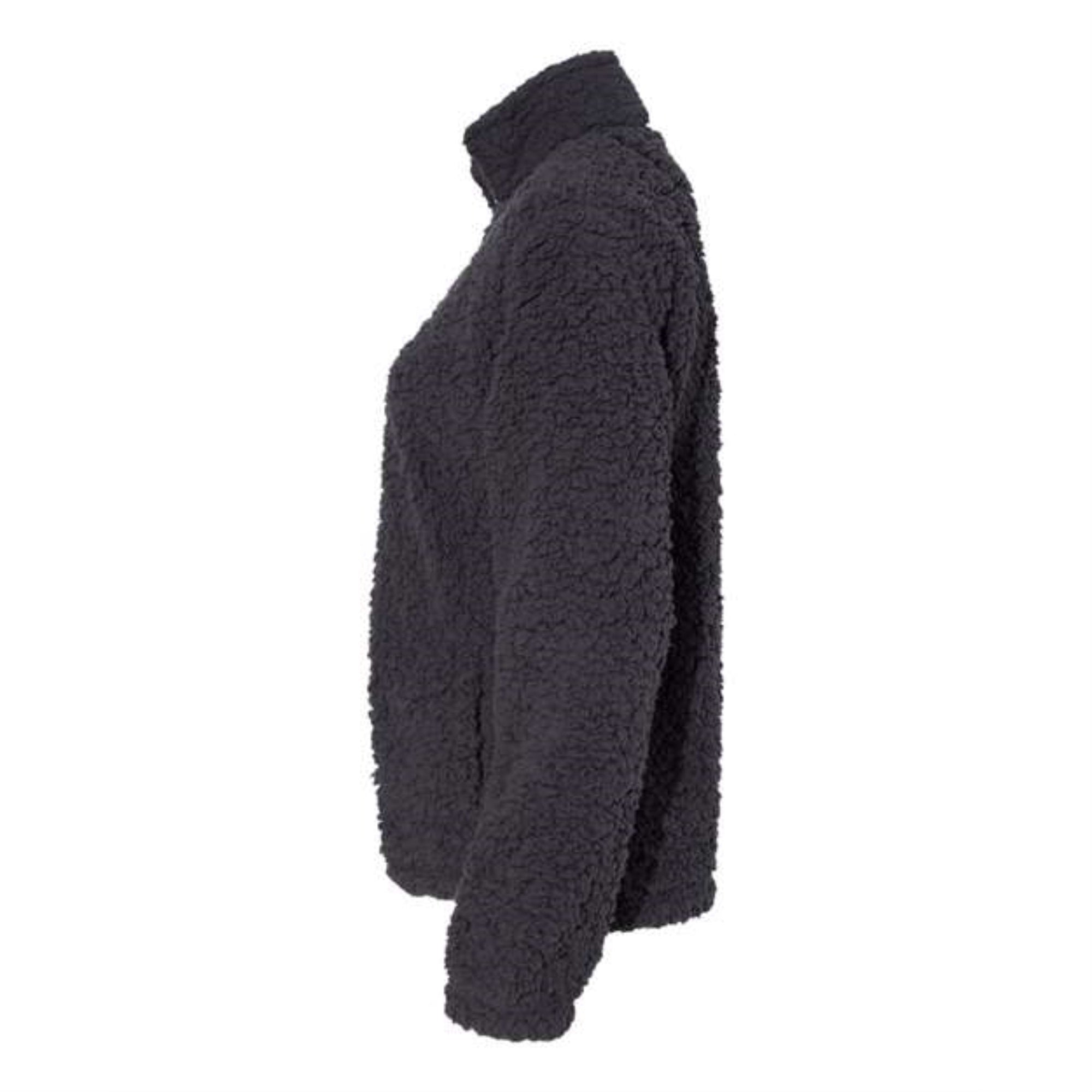 Boxercraft Womens Sherpa Full-Zip Jacket - Charcoal, L