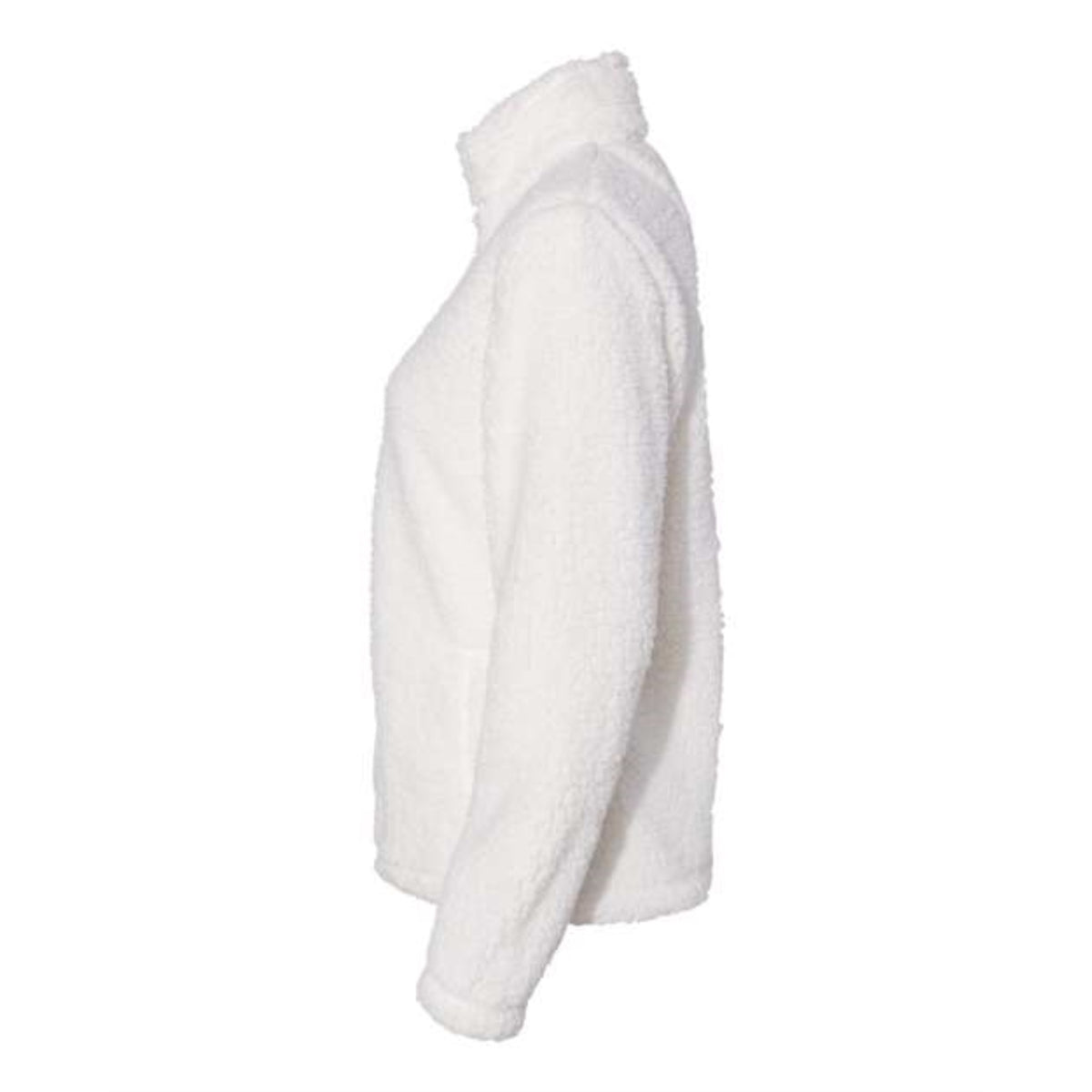 Boxercraft Womens Sherpa Full-Zip Jacket - Natural, S