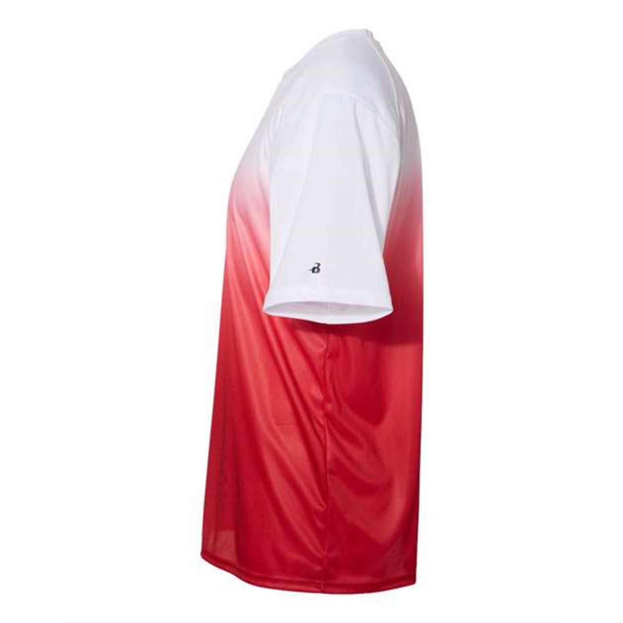 Badger Ombre T-Shirt - Red, L