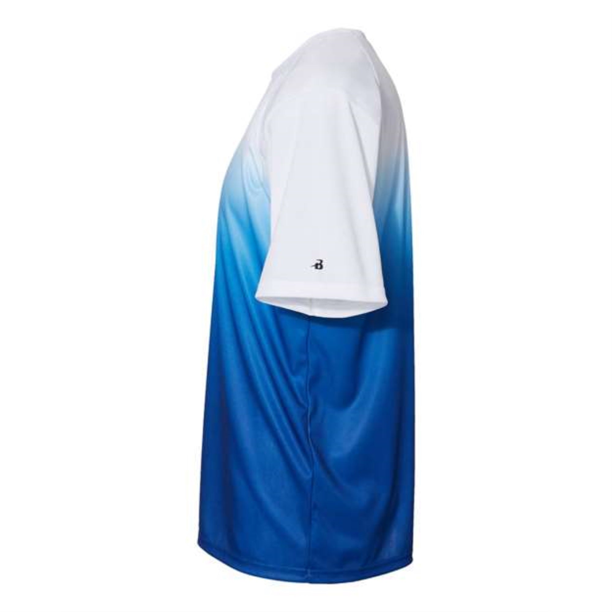 Badger Ombre T-Shirt - Royal, L