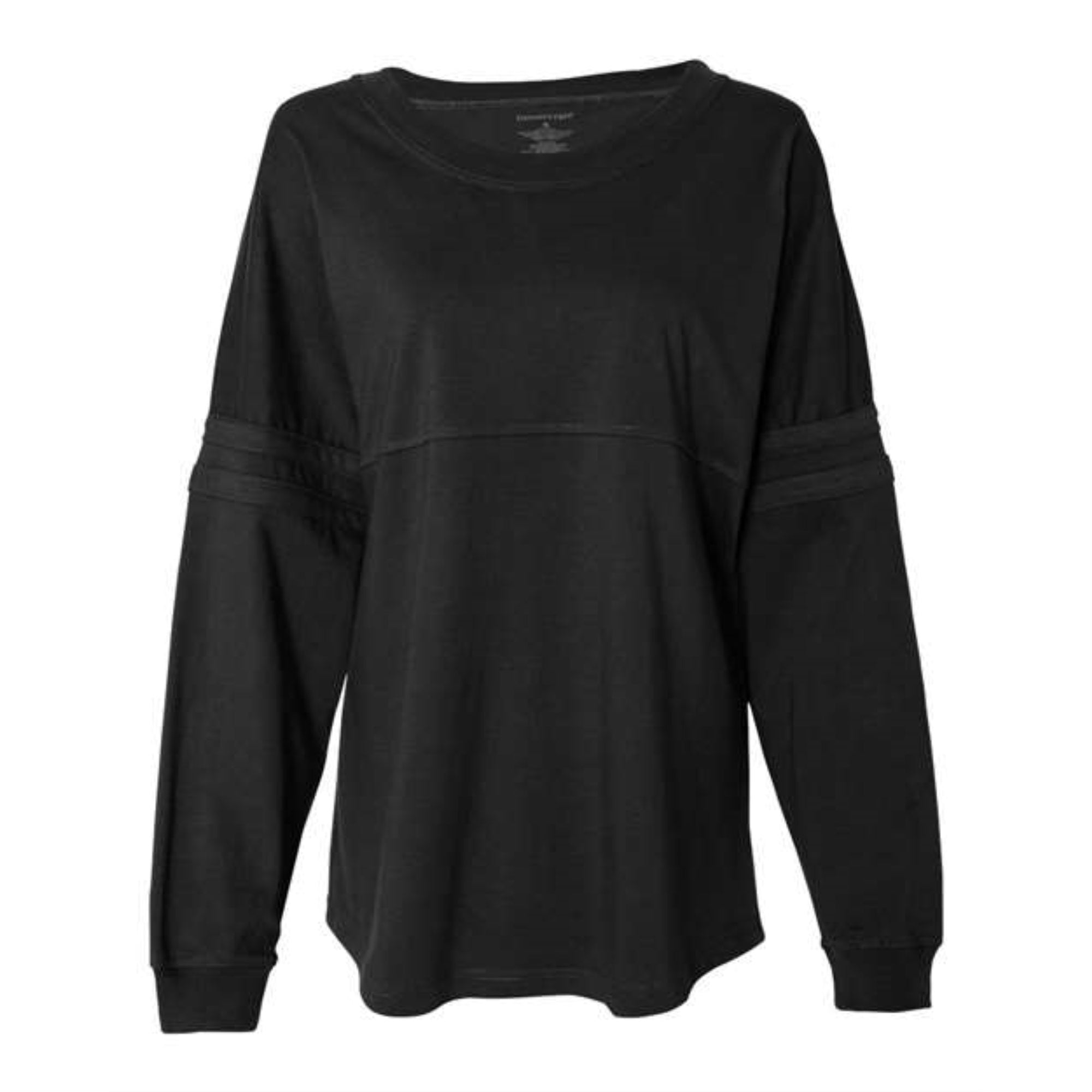 Boxercraft Jersey Pom Pom Long Sleeve T-Shirt - Black, S
