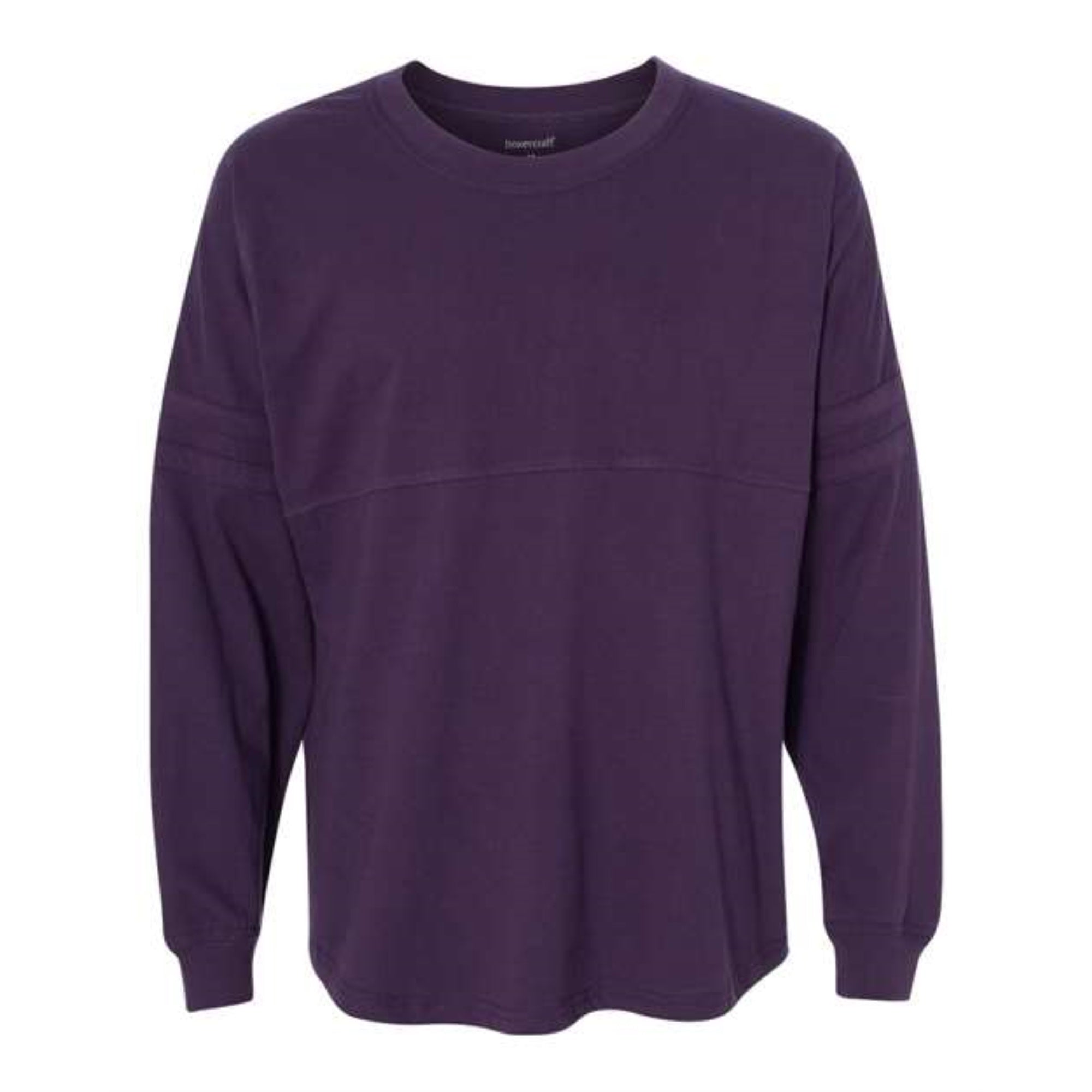 Boxercraft Jersey Pom Pom Long Sleeve T-Shirt - Purple, M