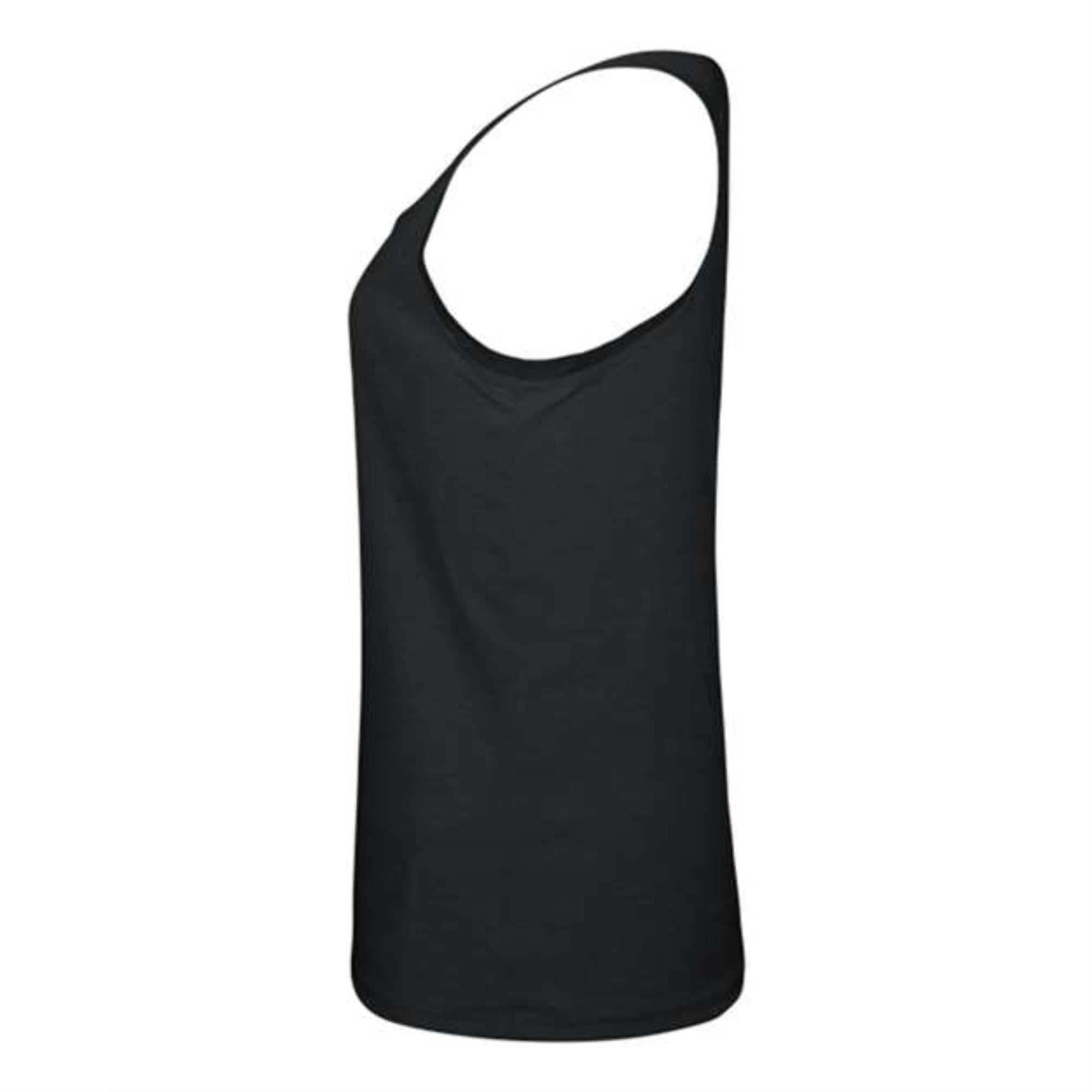 Badger Women'S Triblend Racerback - Black, M