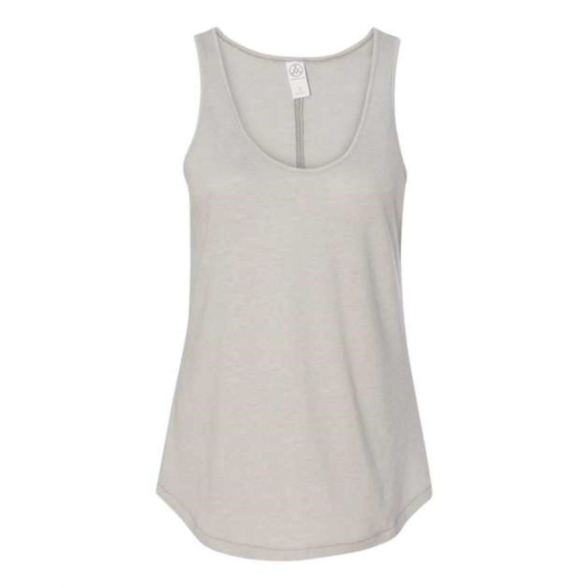 Alternative Womens Vintage Jersey Backstage Tank - Silver, XS