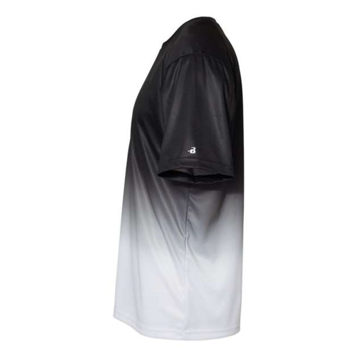 Badger Reverse Ombre T-Shirt - Black, S