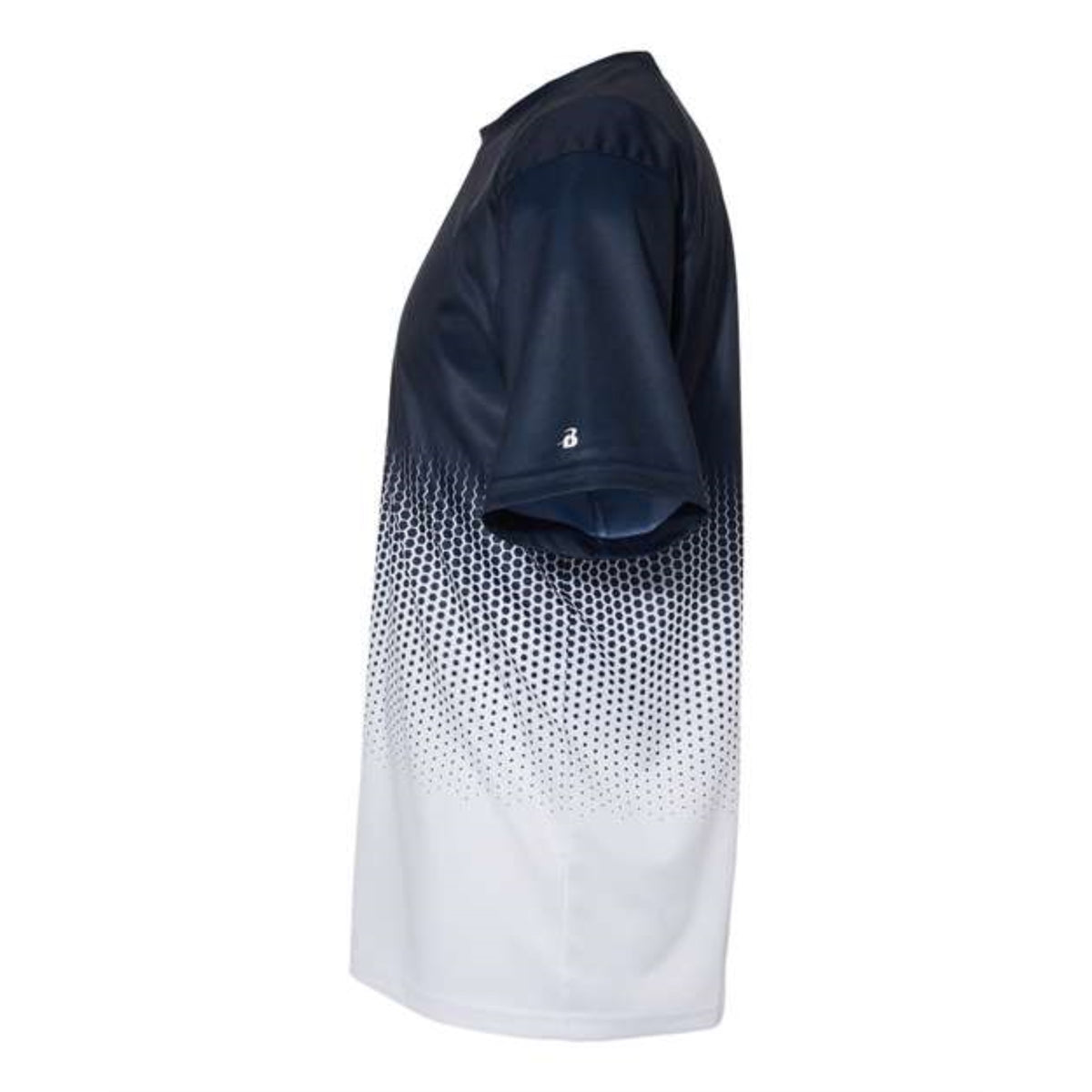 Badger Hex 2.0 T-Shirt - Navy, L