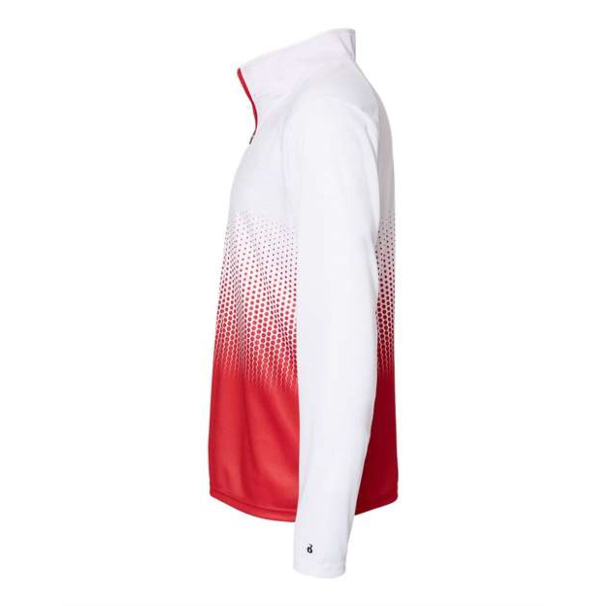 Badger Hex 2.0 Quarter Zip Pullover - Red, L