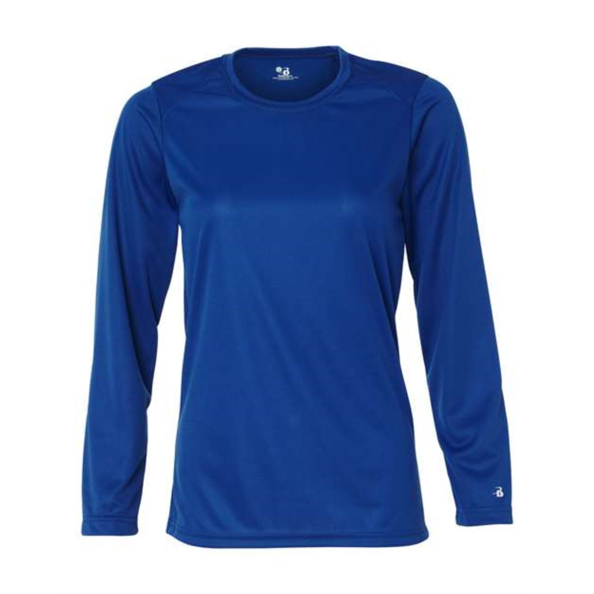 Badger Women'S B-Core Long Sleeve T-Shirt - Royal, L