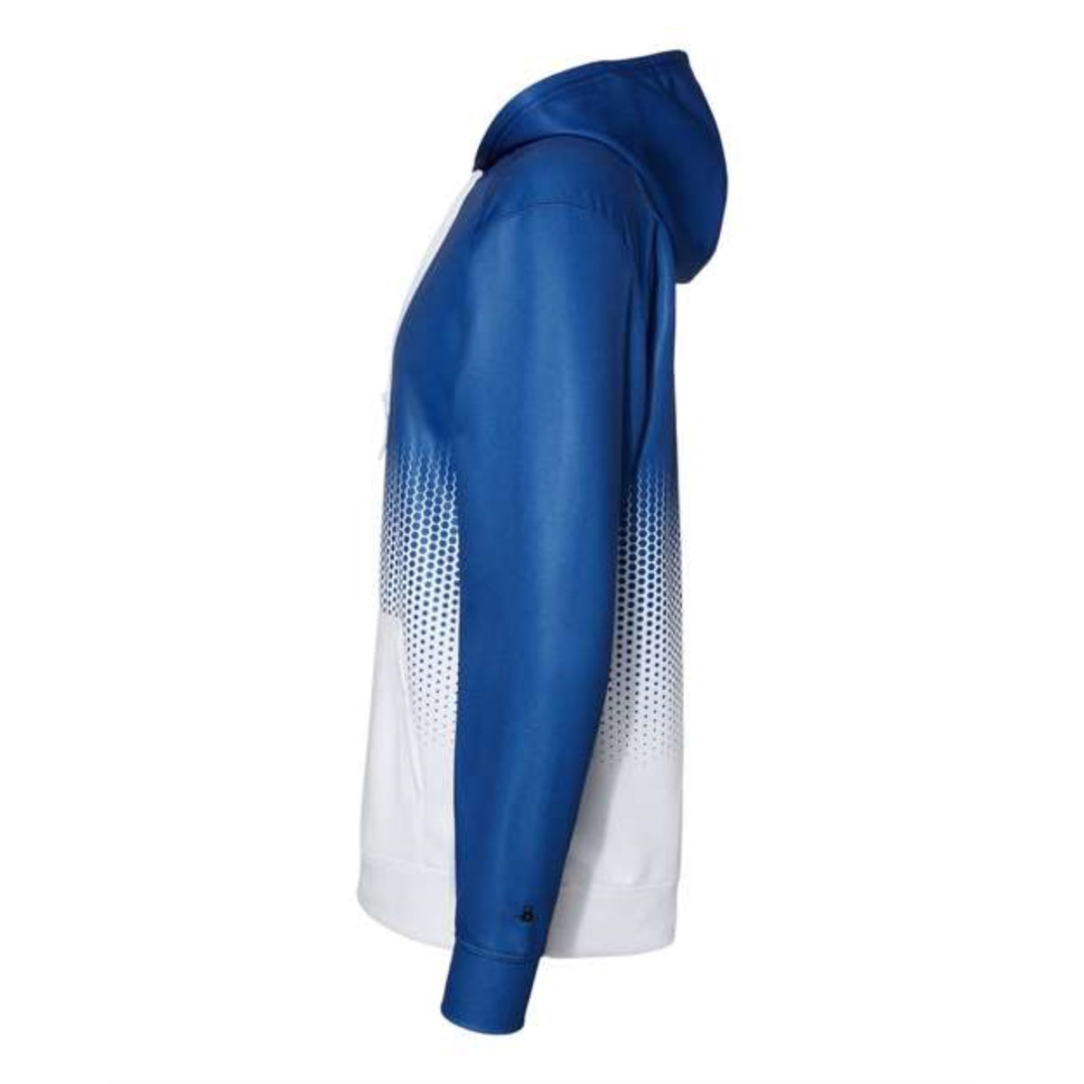 Badger Hex 2.0 Hooded Sweatshirt - Royal, L