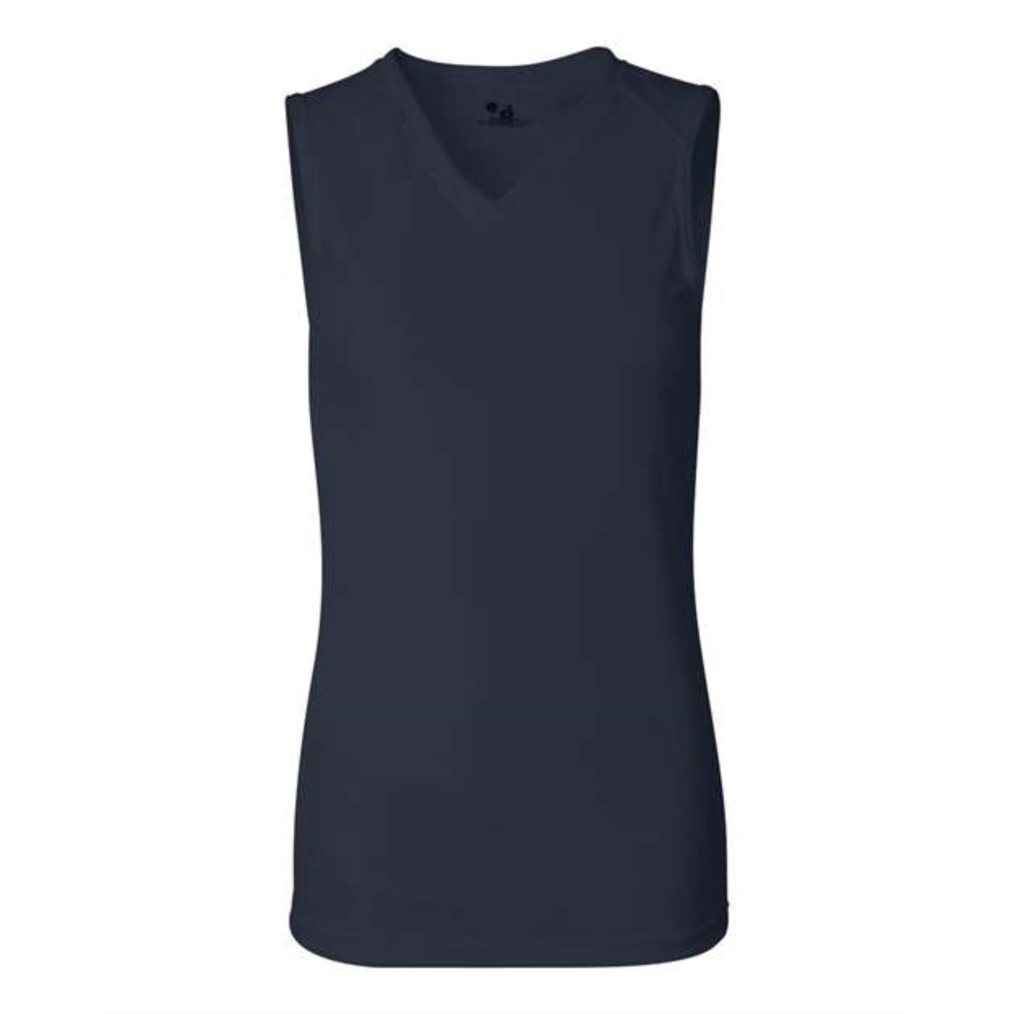 Badger Women'S B-Core Sleeveless T-Shirt - Navy, Xs