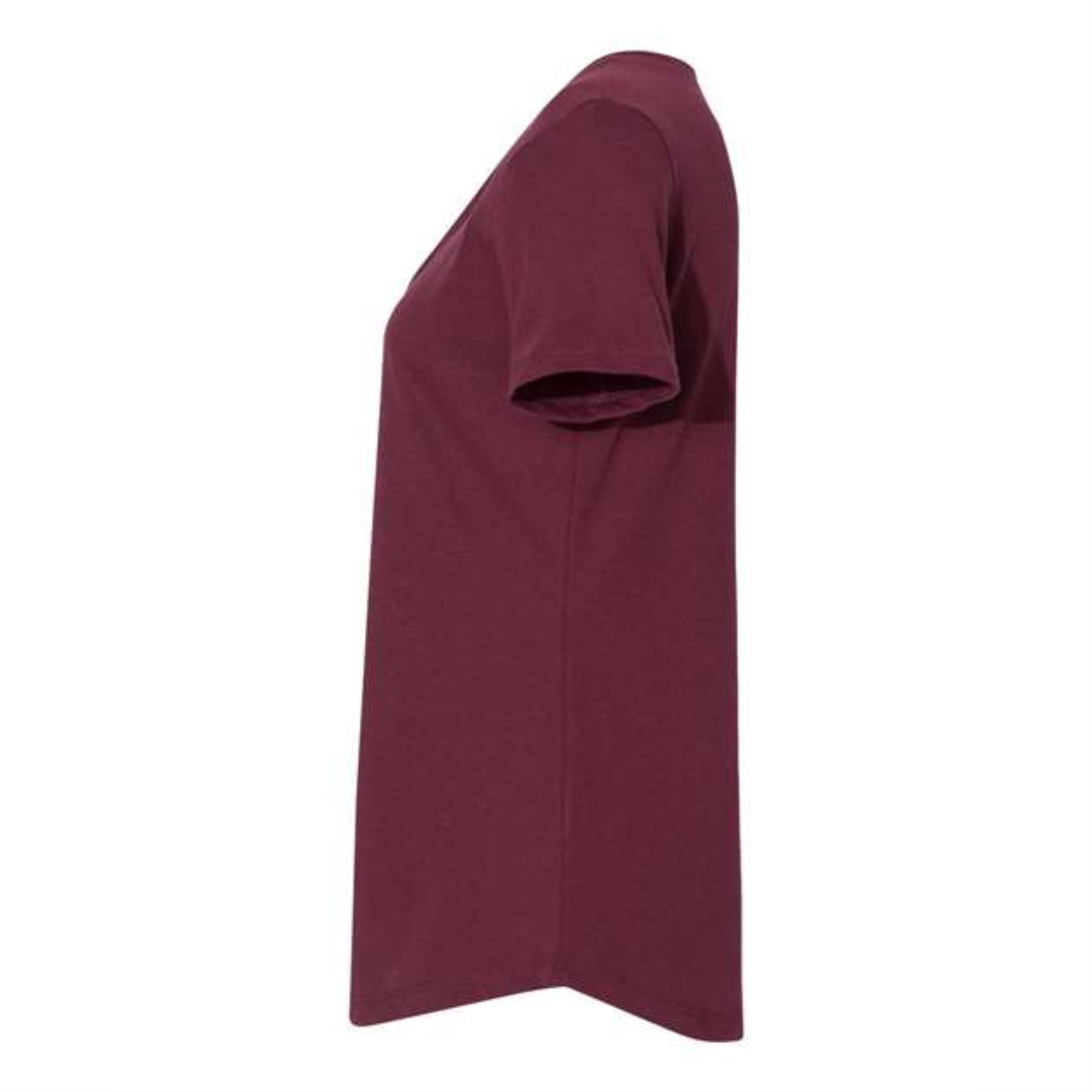 Boxercraft Womens Cage Front T-Shirt - Maroon, S