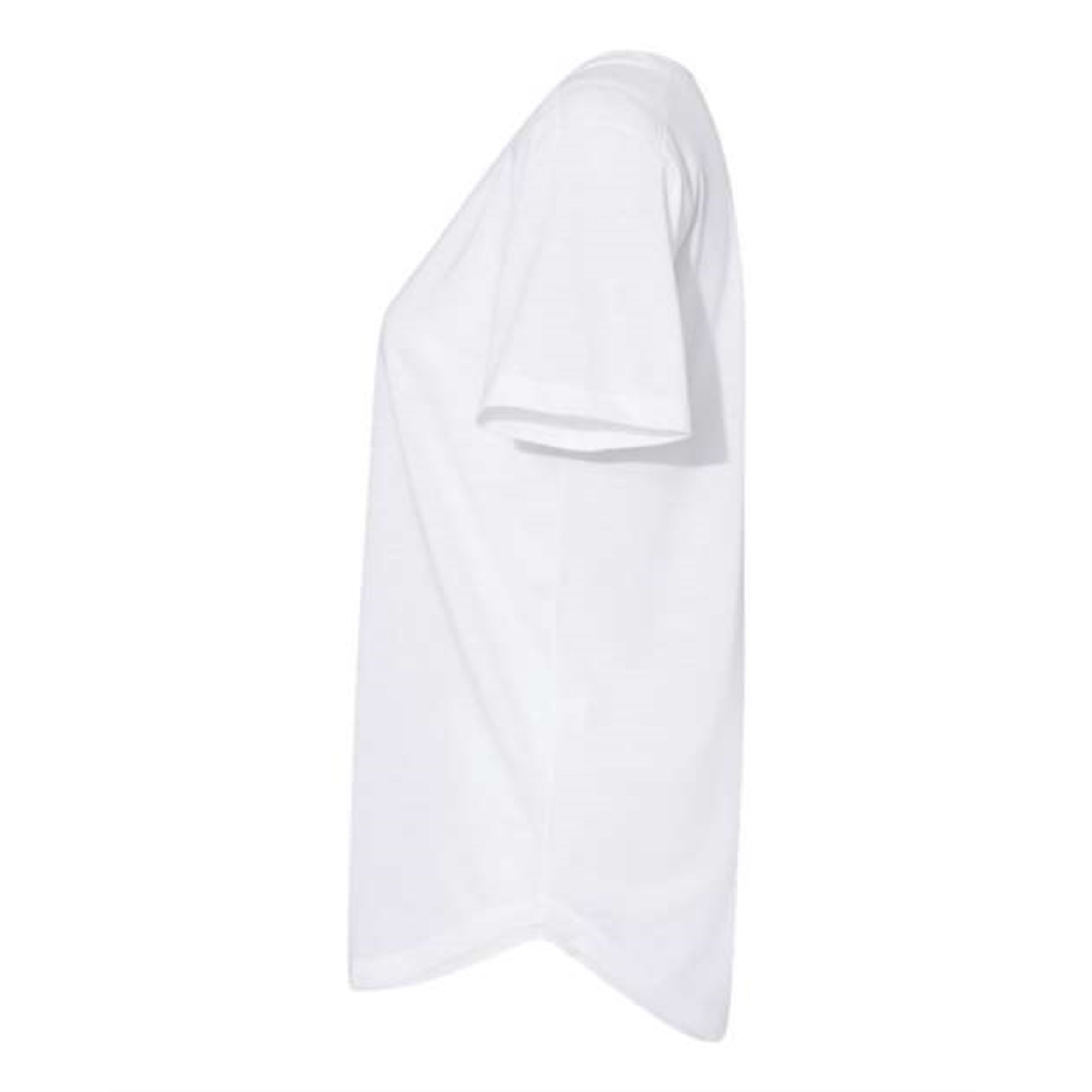 Boxercraft Womens At Ease Scoop Neck T-Shirt - White, L