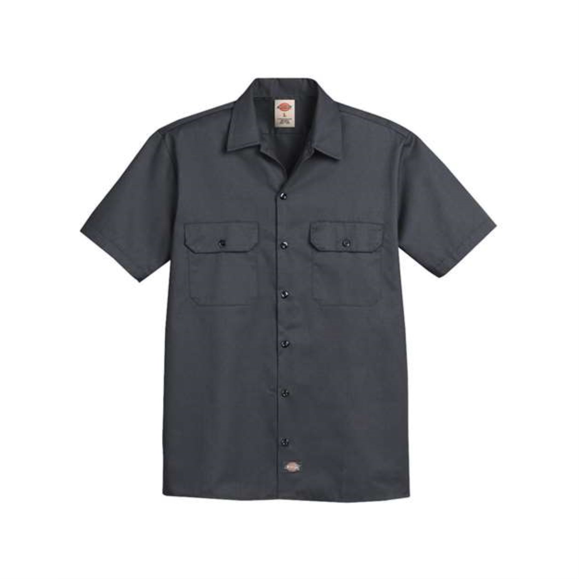 Dickies Short Sleeve Work Shirt - Charcoal, L