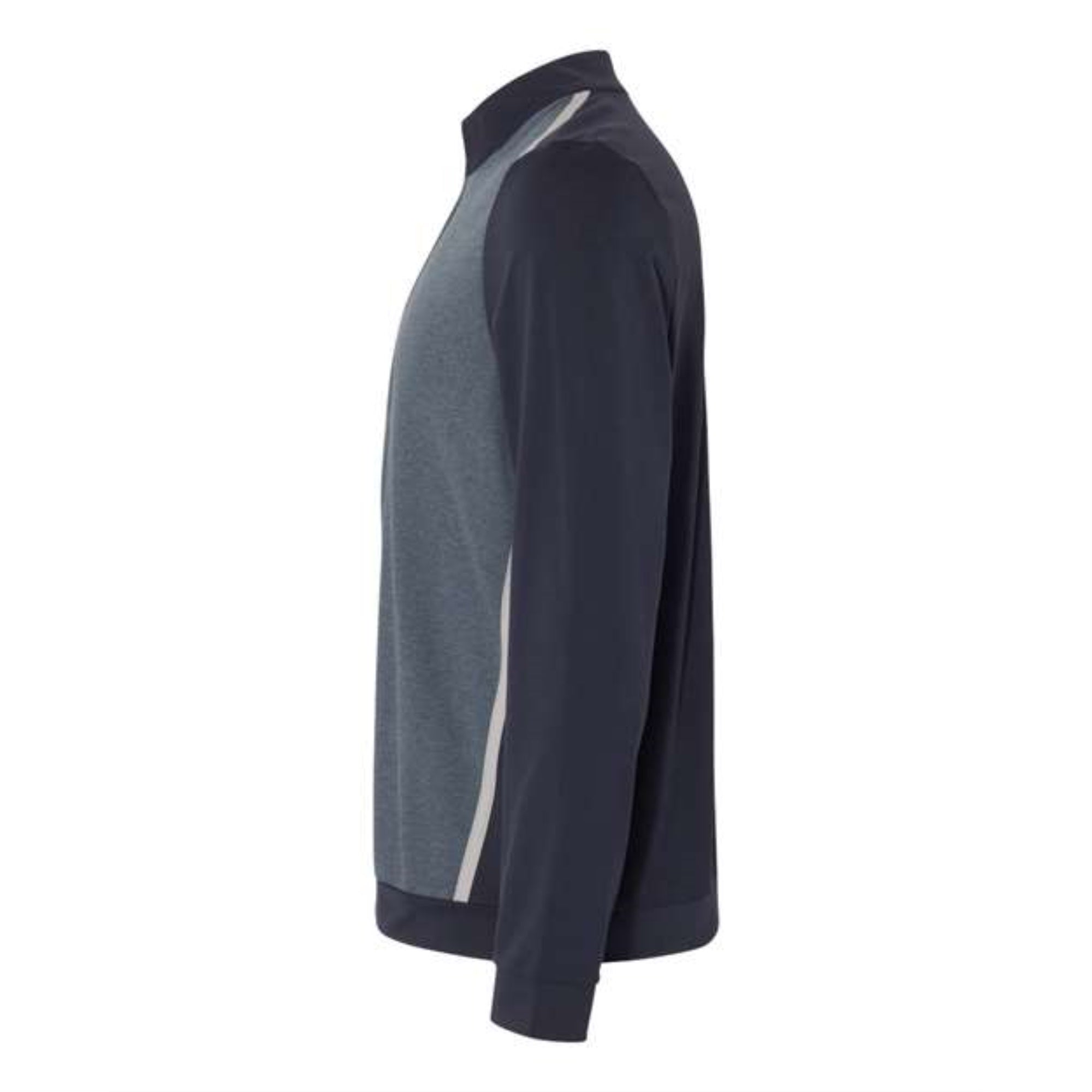 Adidas Quarter-Zip Birdseye Fleece Pullover - Navy, XL