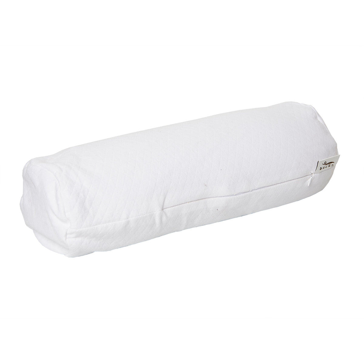 Bucky Bolster Pillow - Millet - White