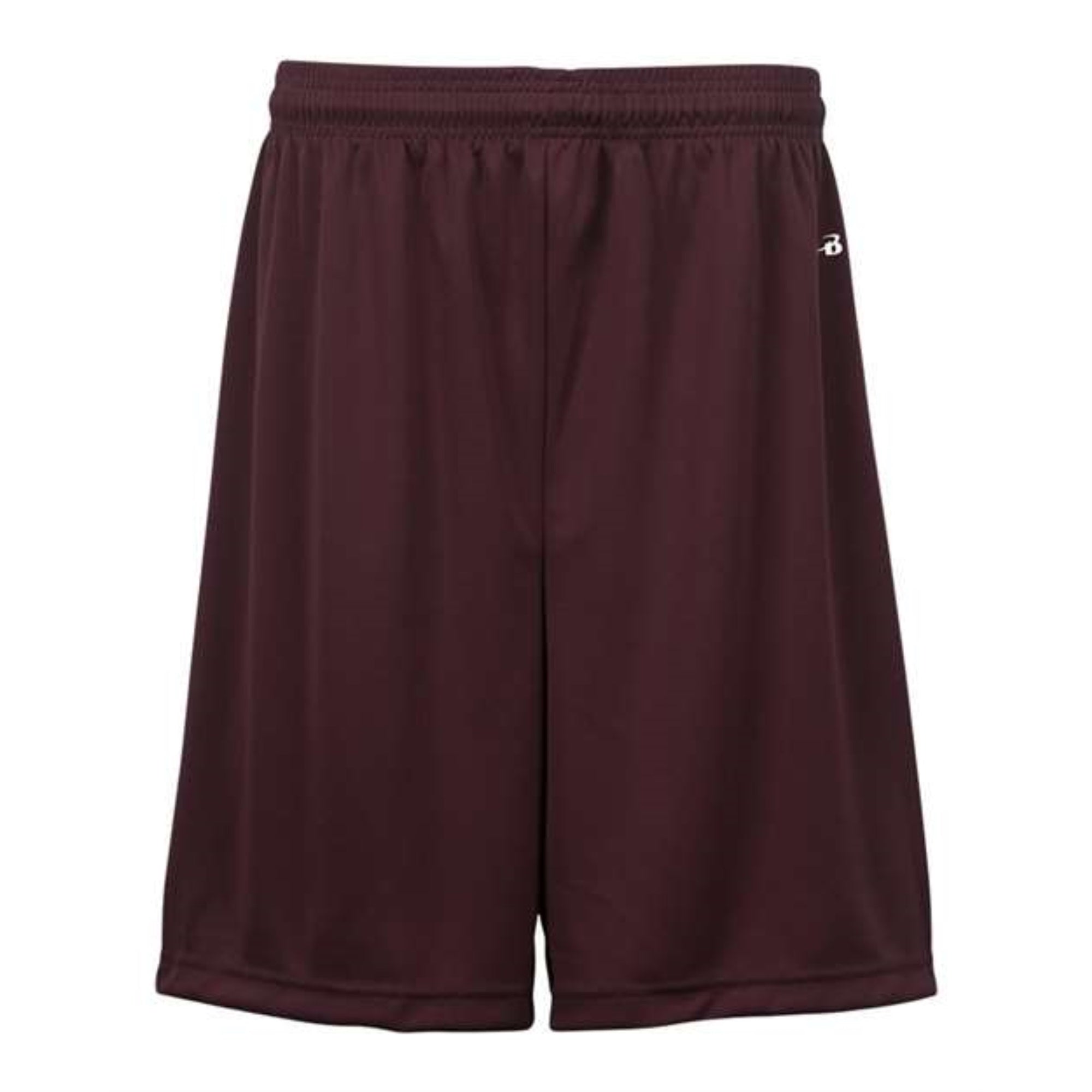 Badger B-Dry Youth 6 Shorts - Maroon, S
