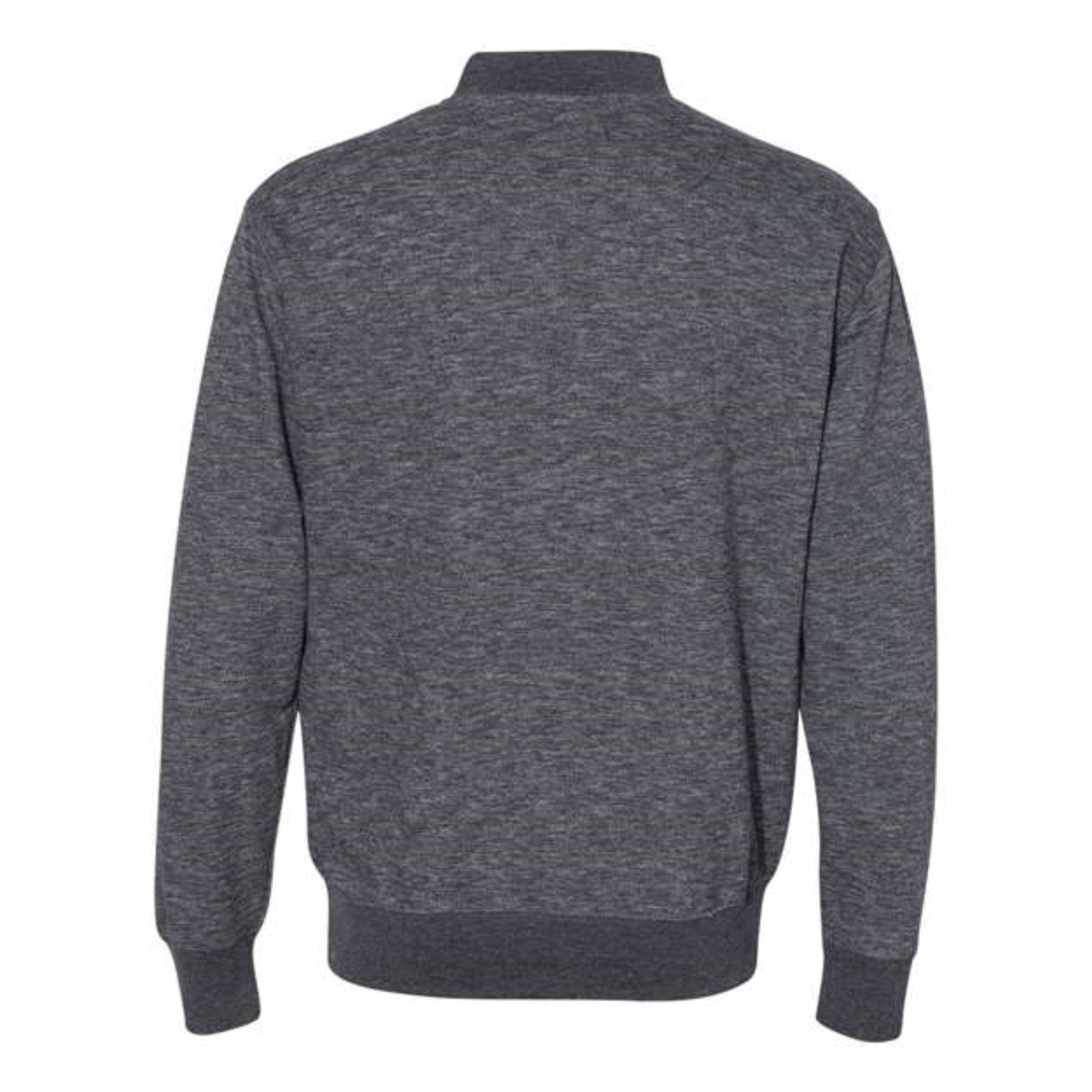 Weatherproof Vintage Marled Quarter-Zip Sweatshirt - Charcoal, S