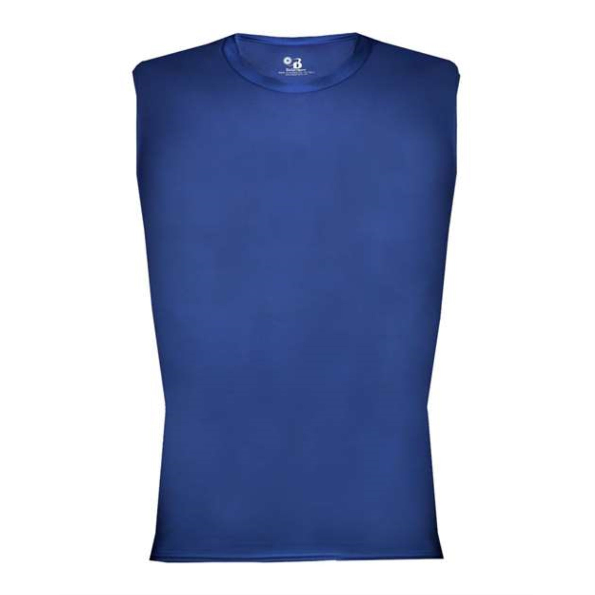 Badger Pro-Compression Sleeveless T-Shirt - Royal, L