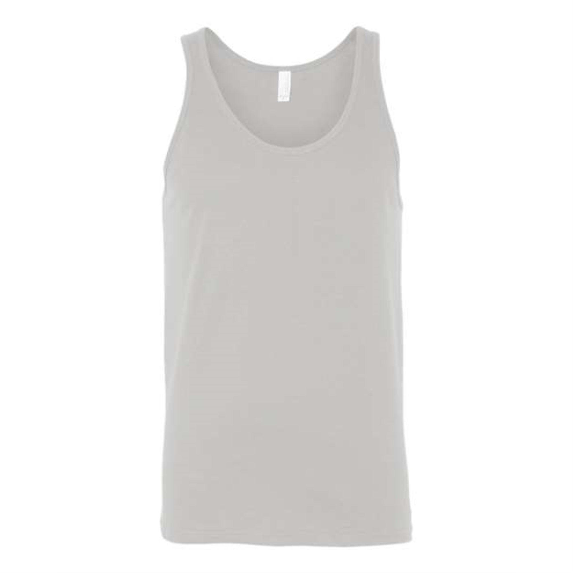 BELLA + CANVAS Unisex Jersey Tank - Silver, XS