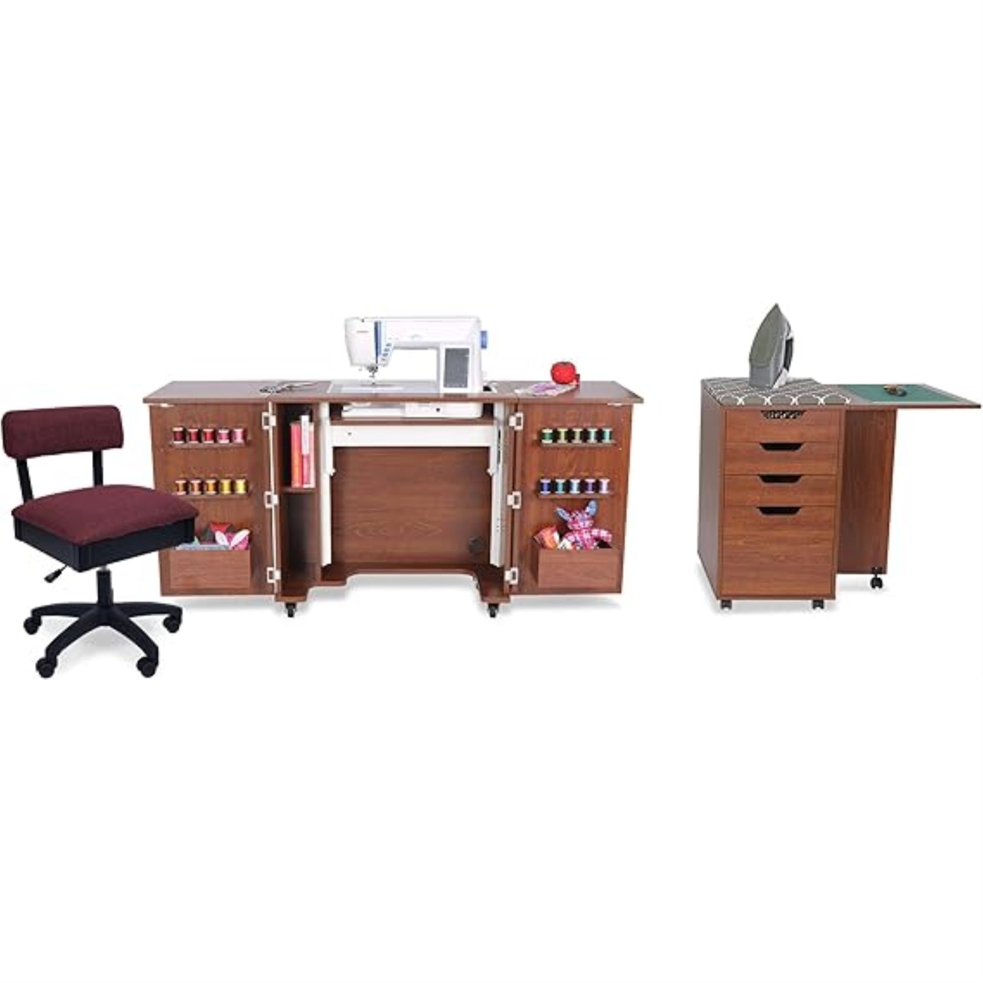 Studio Sets | Bandicoot With Kiwi Bundle Ash White: Cats Meow Hydraulic Chair