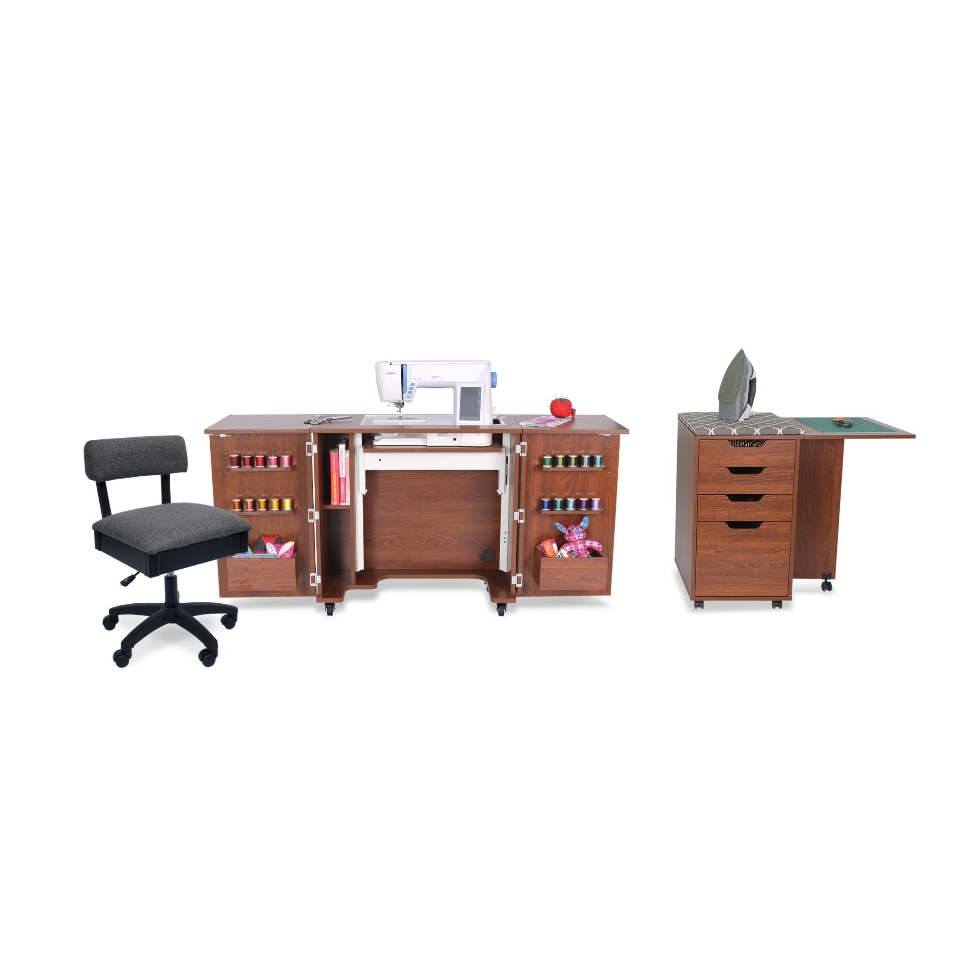 Studio Sets | Bandicoot With Kiwi Bundle Ash White: Lady Gray Hydraulic Chair