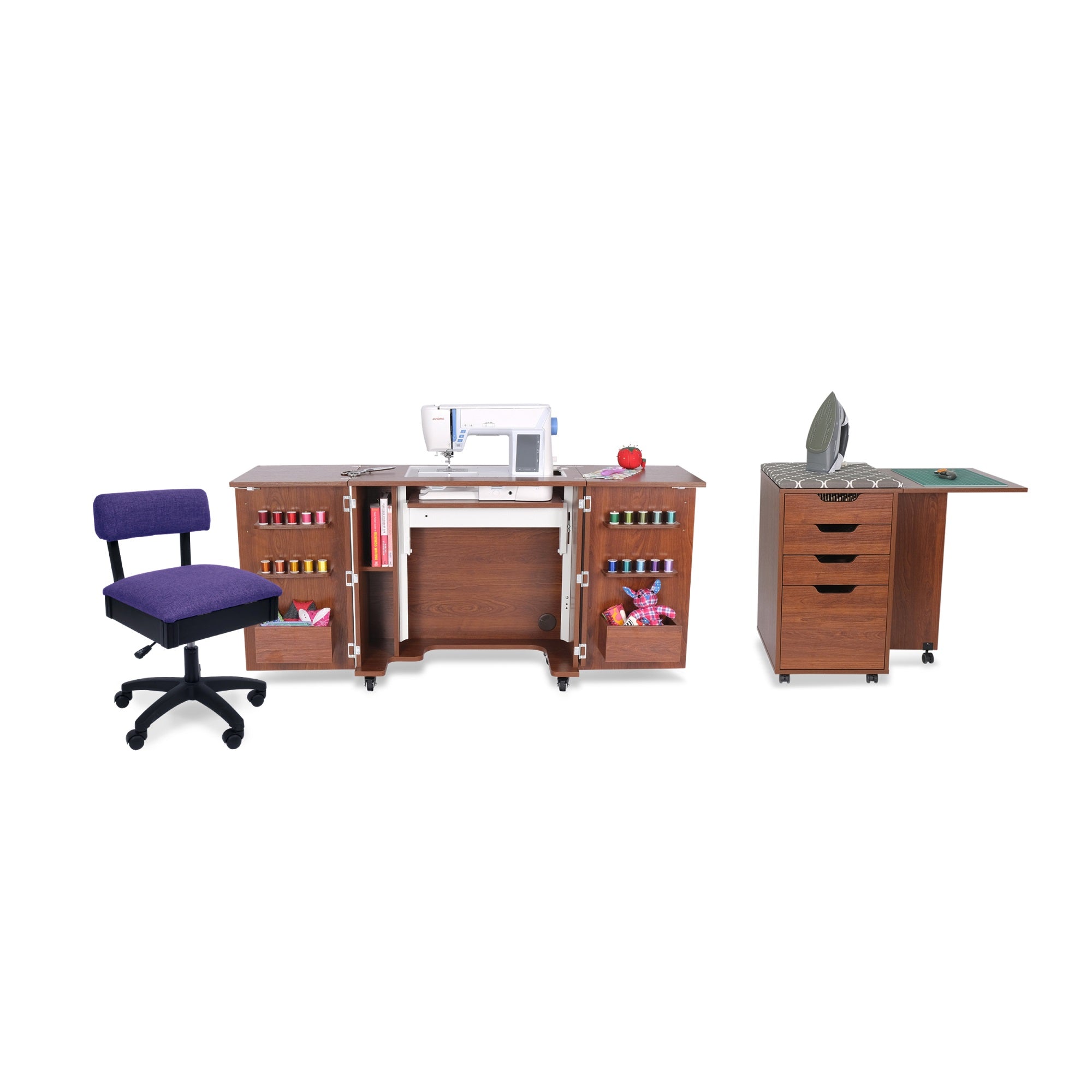 Studio Sets | Bandicoot With Kiwi Bundle Ash White: Princess Hazel Hydraulic Chair