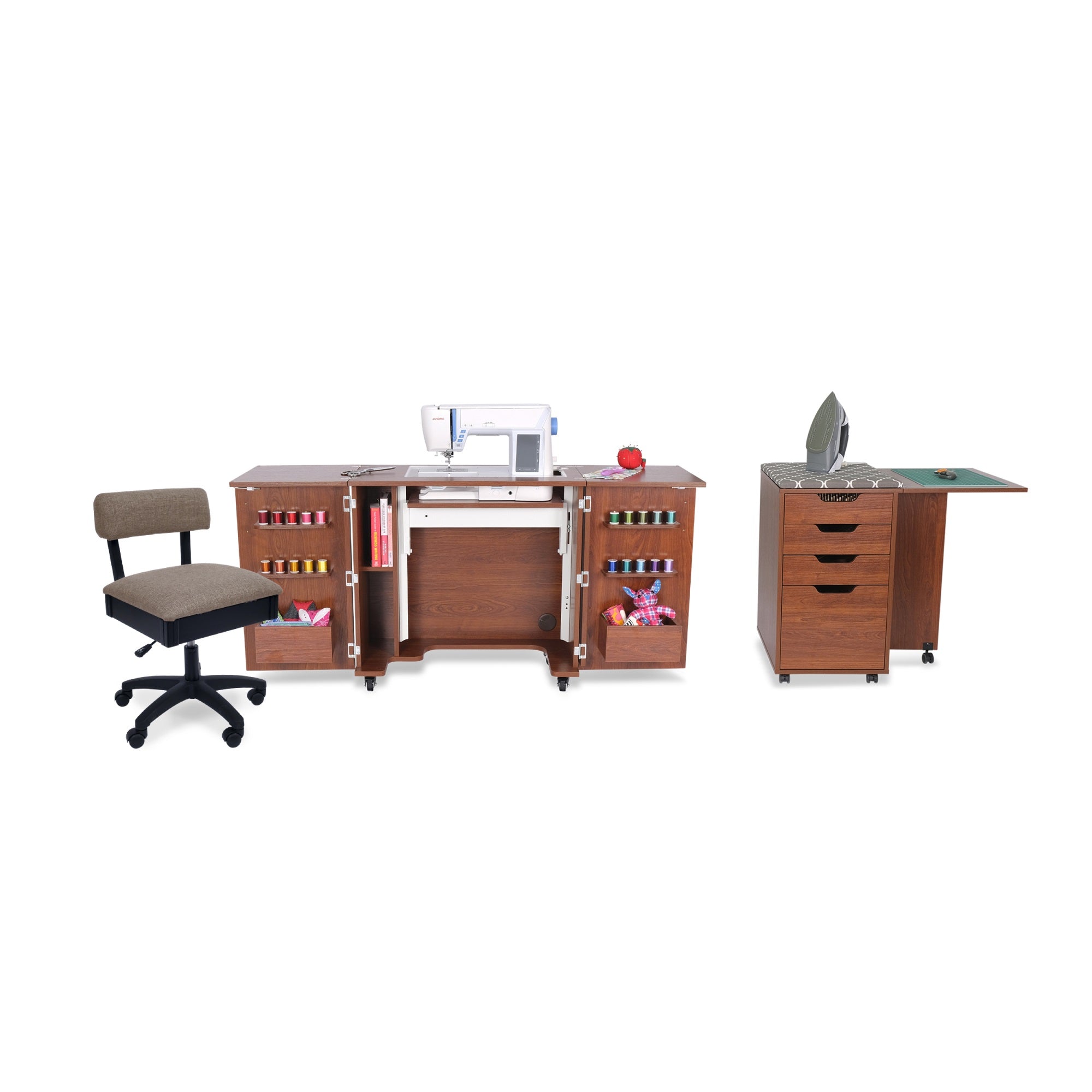 Studio Sets | Bandicoot With Kiwi Bundle Ash White: Royal Purple Hydraulic Chair