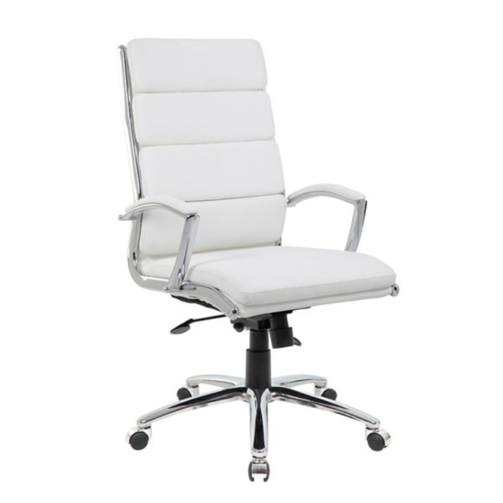 Boss Executive CaressoftPlus Chair with Metal Chrome Finish