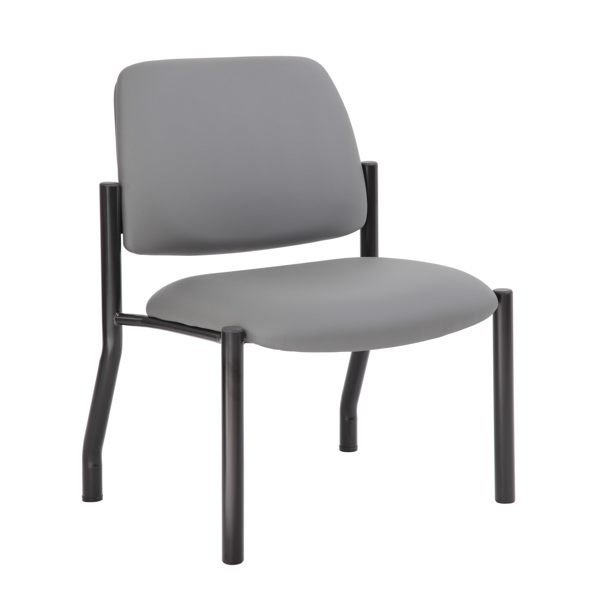 Boss  Armless Guest Chair, 400 lb. weight capacity