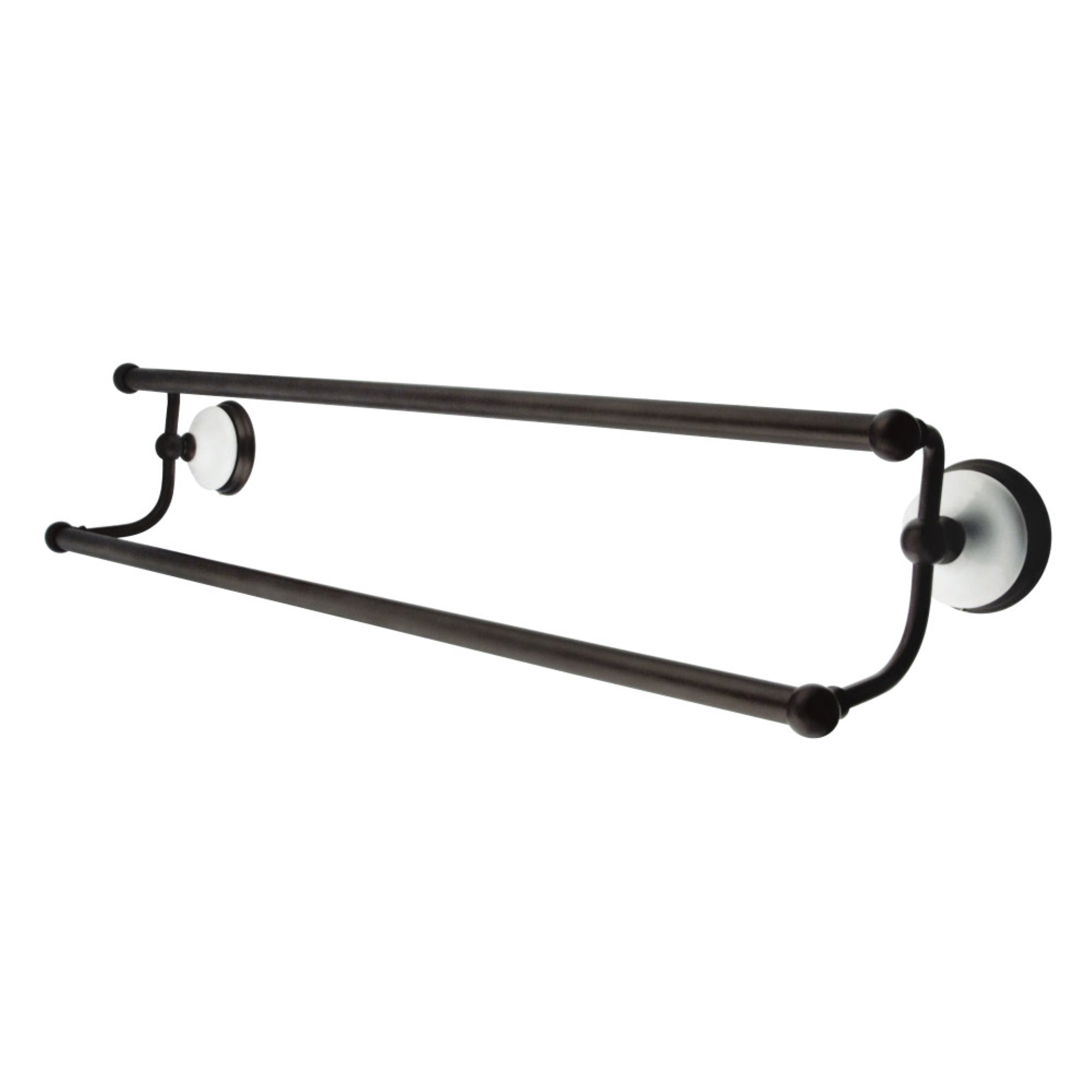 Kingston Brass Ba1113Orb Victorian 24 Dual Towel Bar, Oil Rubbed Bronze