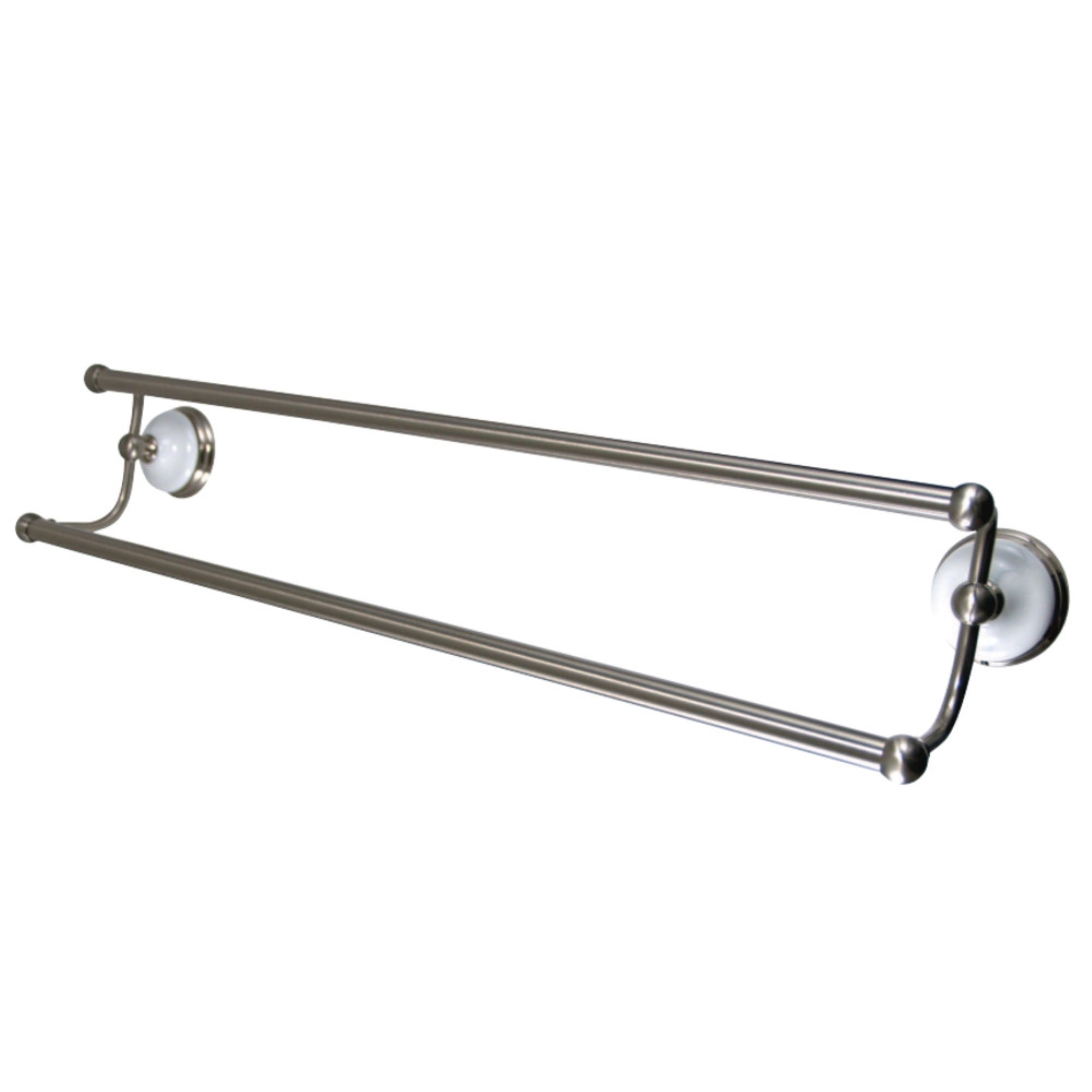 Kingston Brass Ba1113Sn Victorian 24 Dual Towel Bar, Brushed Nickel