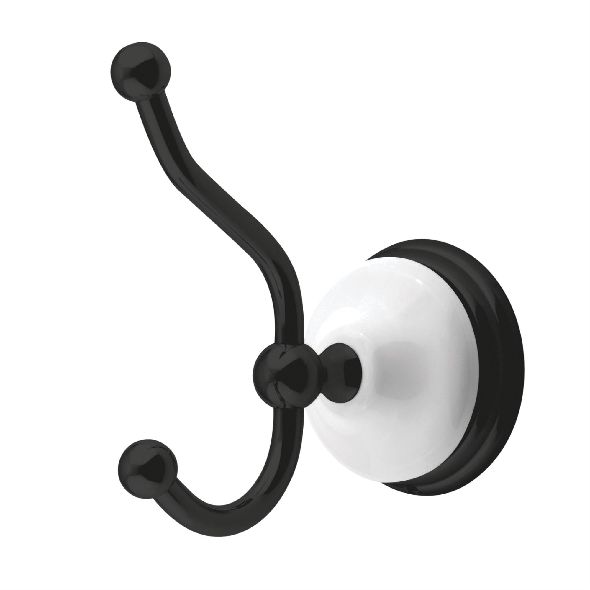 Kingston Brass Ba1117Mb Victorian Robe Hook, Matte Black