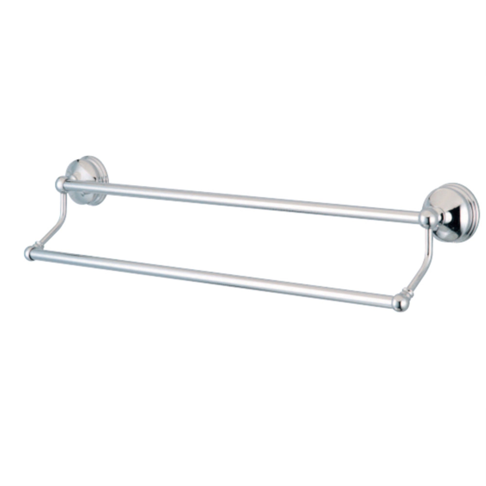 Kingston Brass Ba1163C Vintage 24 Dual Towel Bar, Polished Chrome