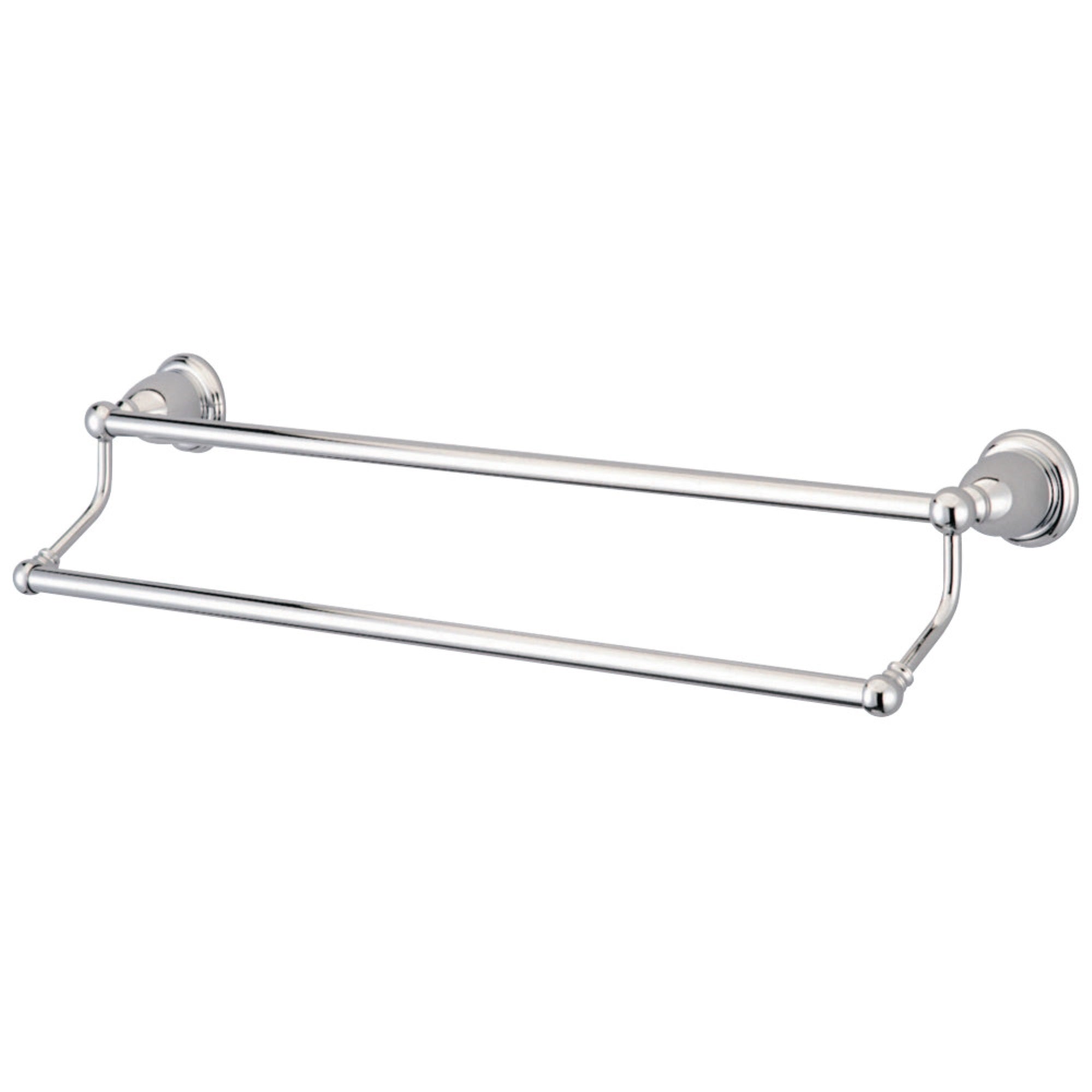 Kingston Brass Ba175318C Heritage 18 Dual Towel Bar, Polished Chrome