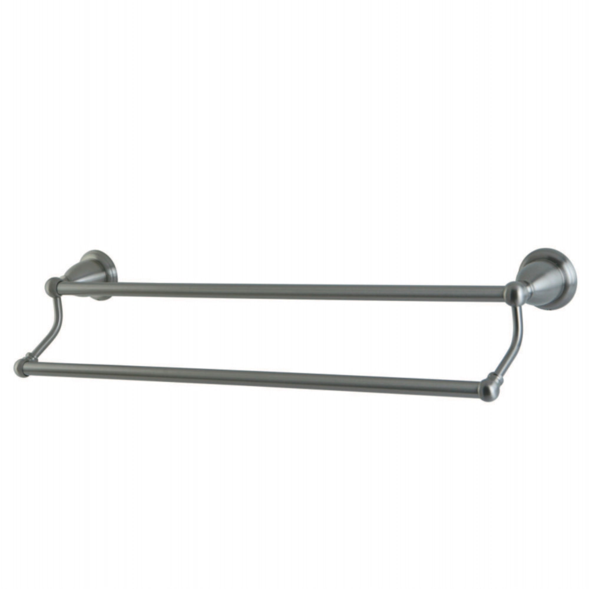 Kingston Brass Ba175318Sn Heritage 18 Dual Towel Bar, Brushed Nickel