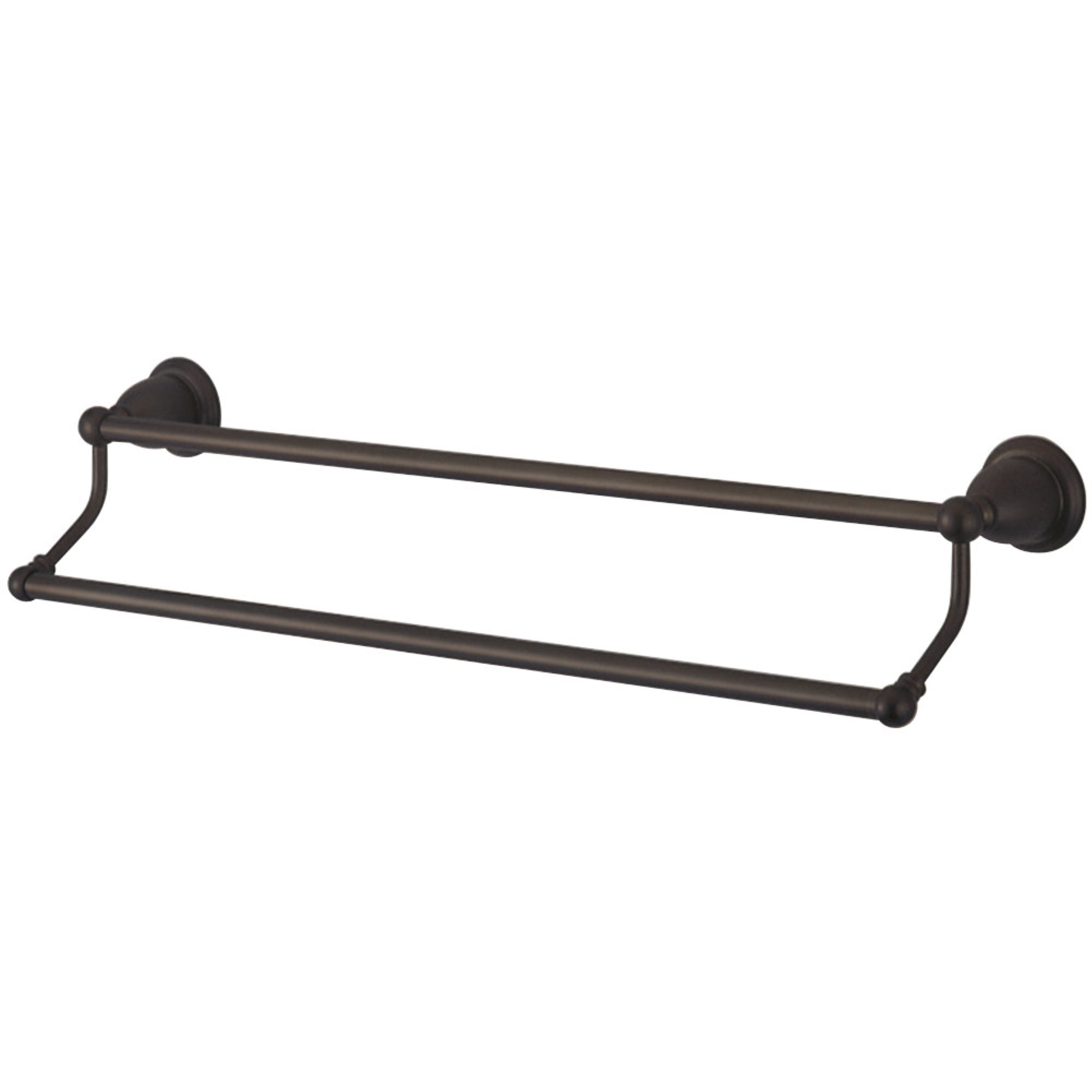 Kingston Brass Ba1753Orb Heritage 24 Dual Towel Bar, Oil Rubbed Bronze