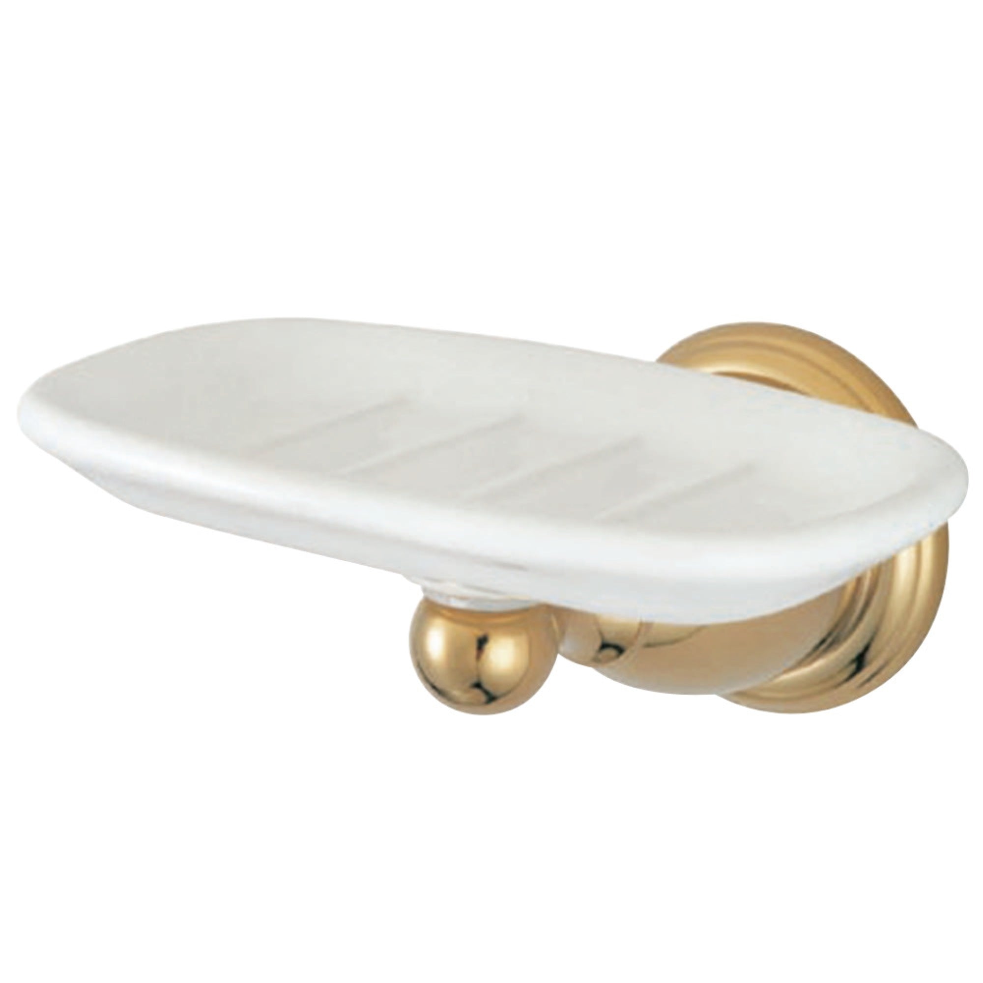 Kingston Brass Ba1755Pb Heritage Wall-Mount Soap Dish, Polished Brass
