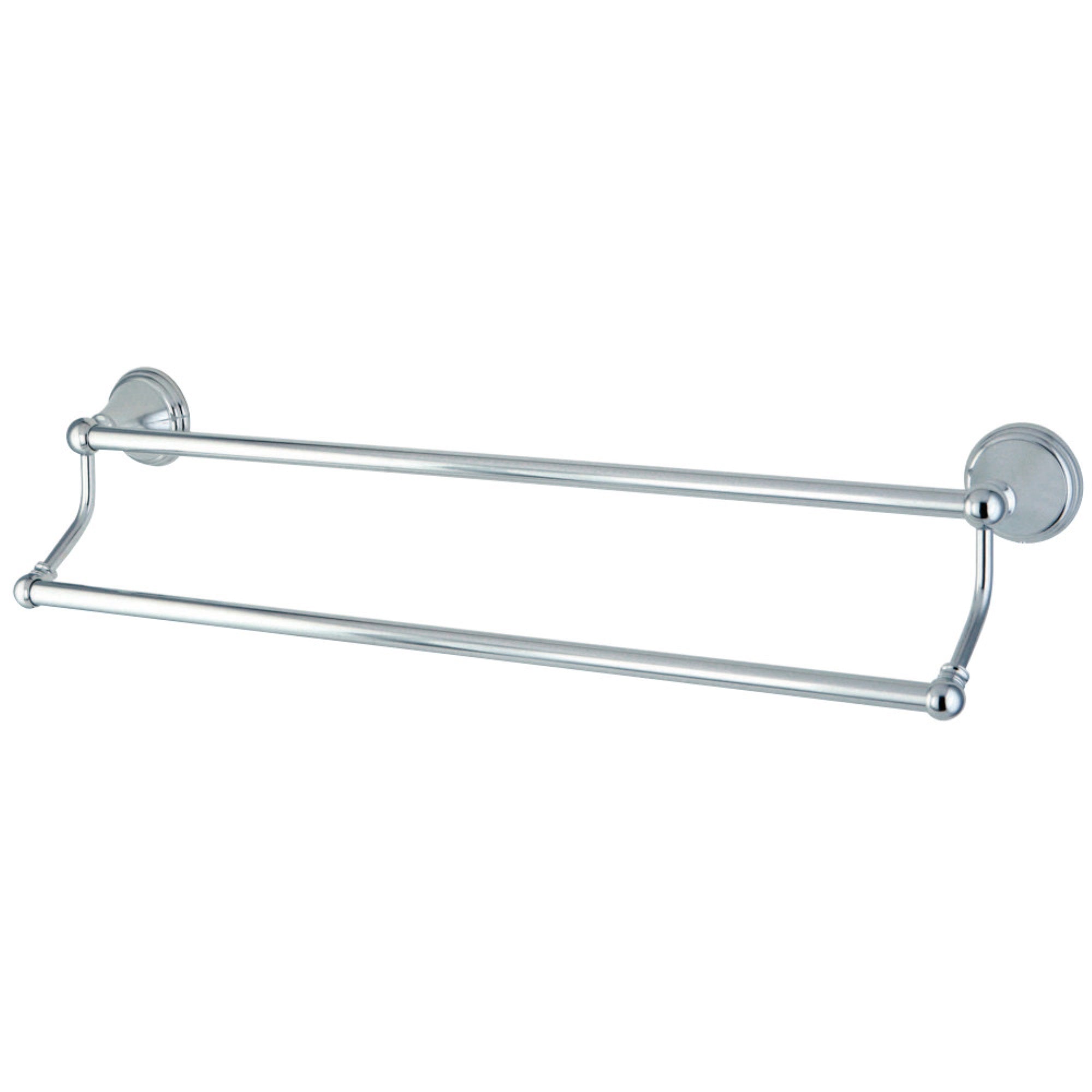 Kingston Brass Ba297318C Governor 18 Dual Towel Bar, Polished Chrome