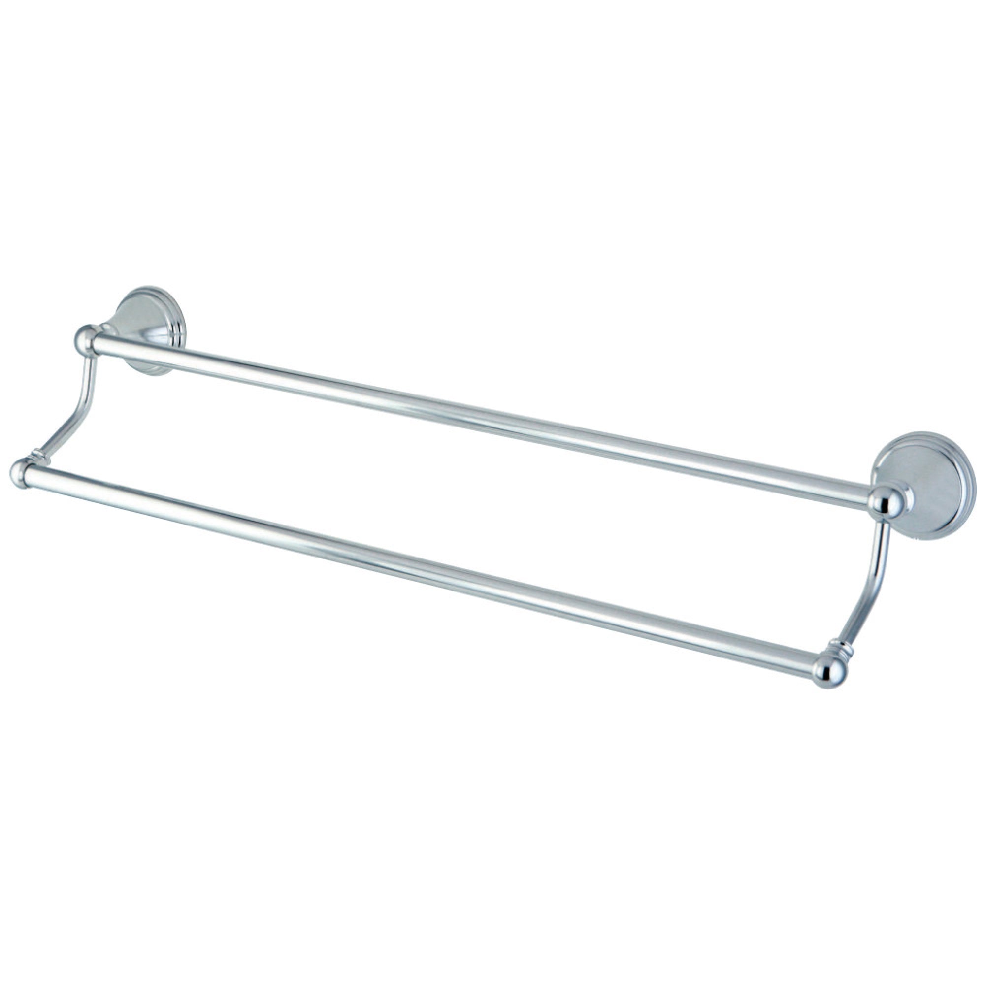 Kingston Brass Ba2973C Governor 24 Dual Towel Bar, Polished Chrome