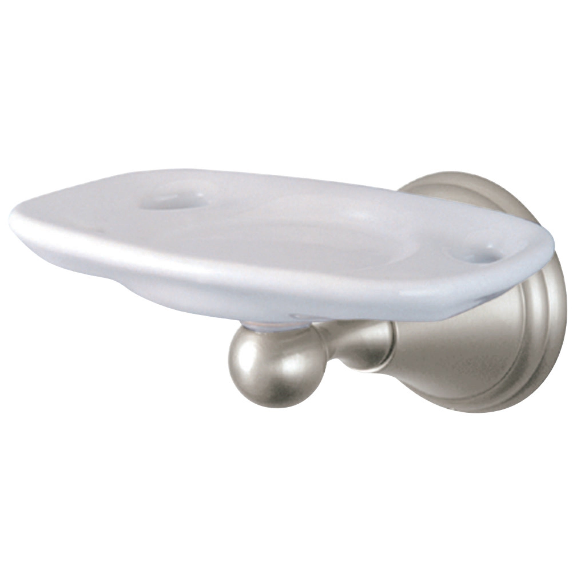 Kingston Brass Ba2976Sn Governor Toothbrush With Tumbler Holders, Brushed Nickel