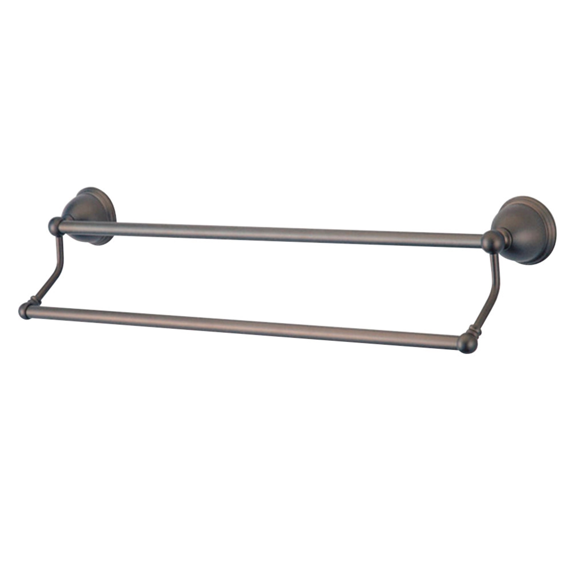 Kingston Brass Ba3963Orb Restoration 24 Dual Towel Bar, Oil Rubbed Bronze