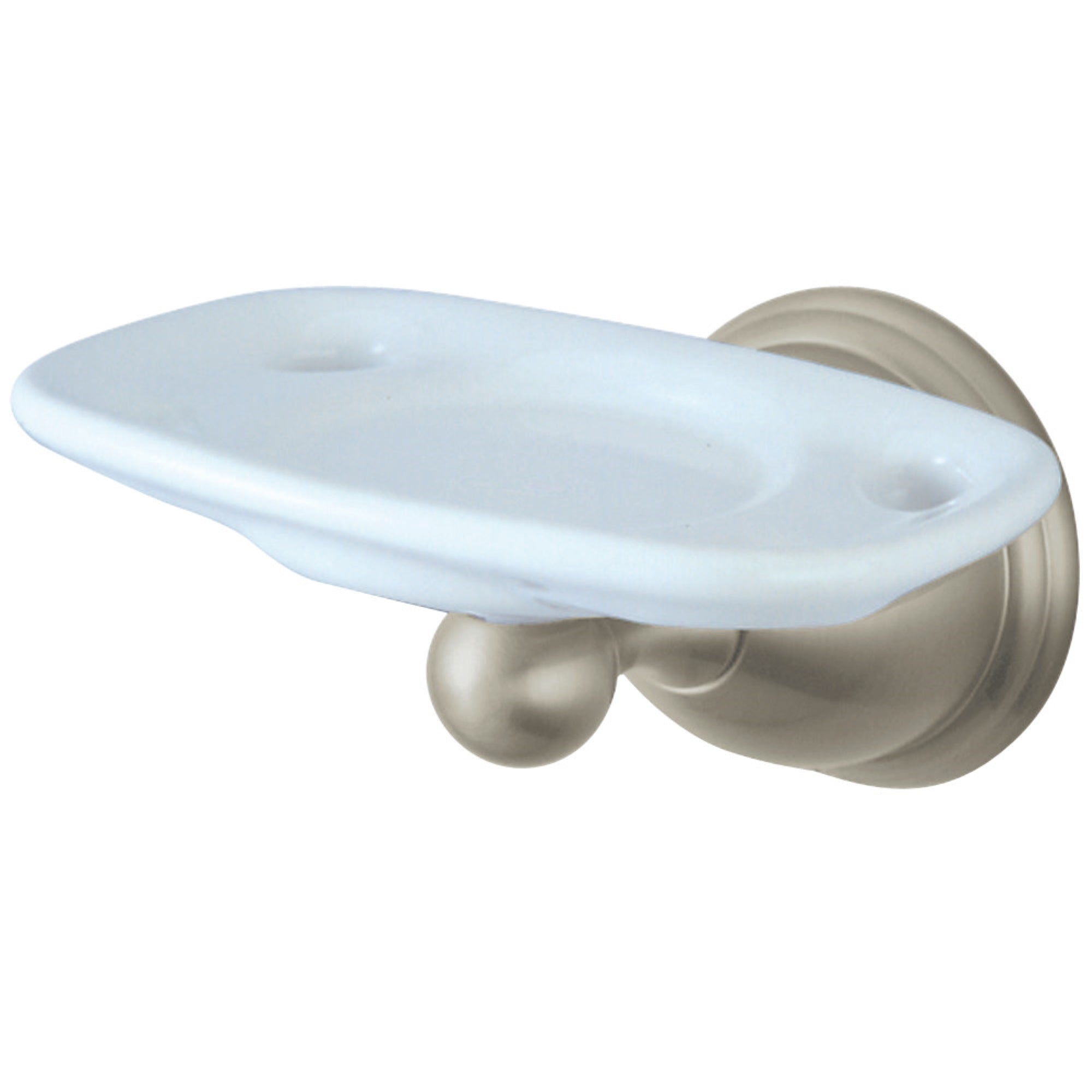 Kingston Brass Ba3966Sn Restoration Toothbrush With Tumbler Holders, Brushed Nickel
