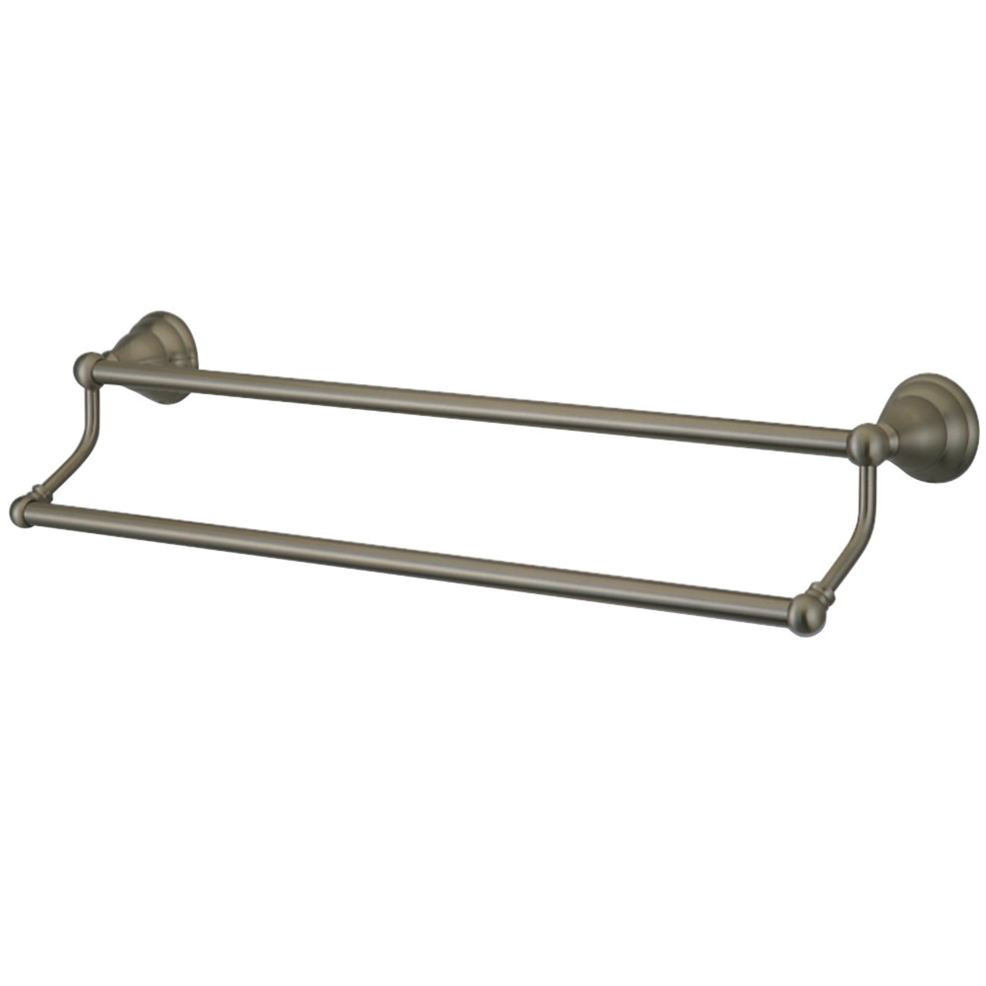 Kingston Brass Ba556318Sn Royale 18 Dual Towel Bar, Brushed Nickel