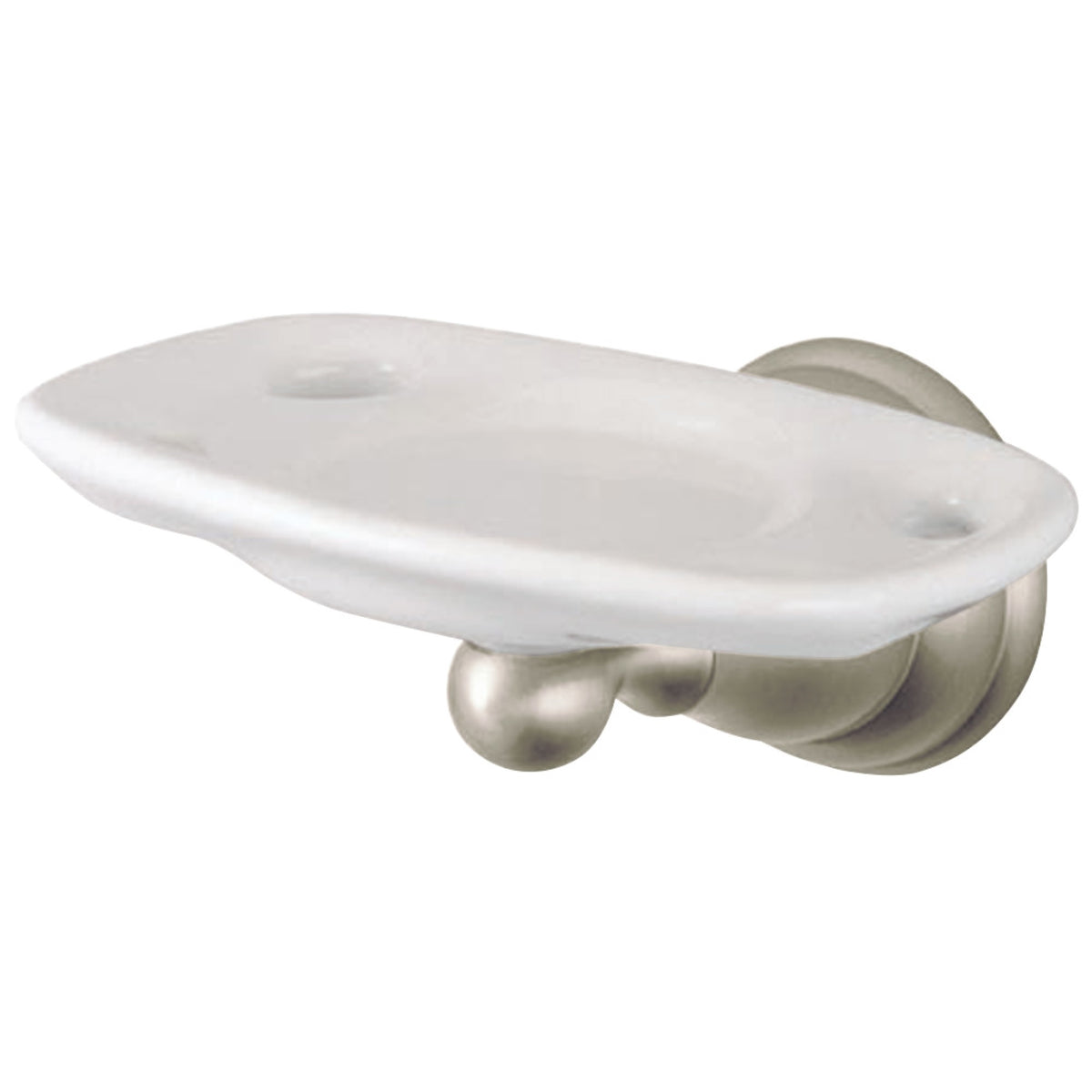 Kingston Brass Ba5566Sn Royale Toothbrush With Tumbler Holders, Brushed Nickel