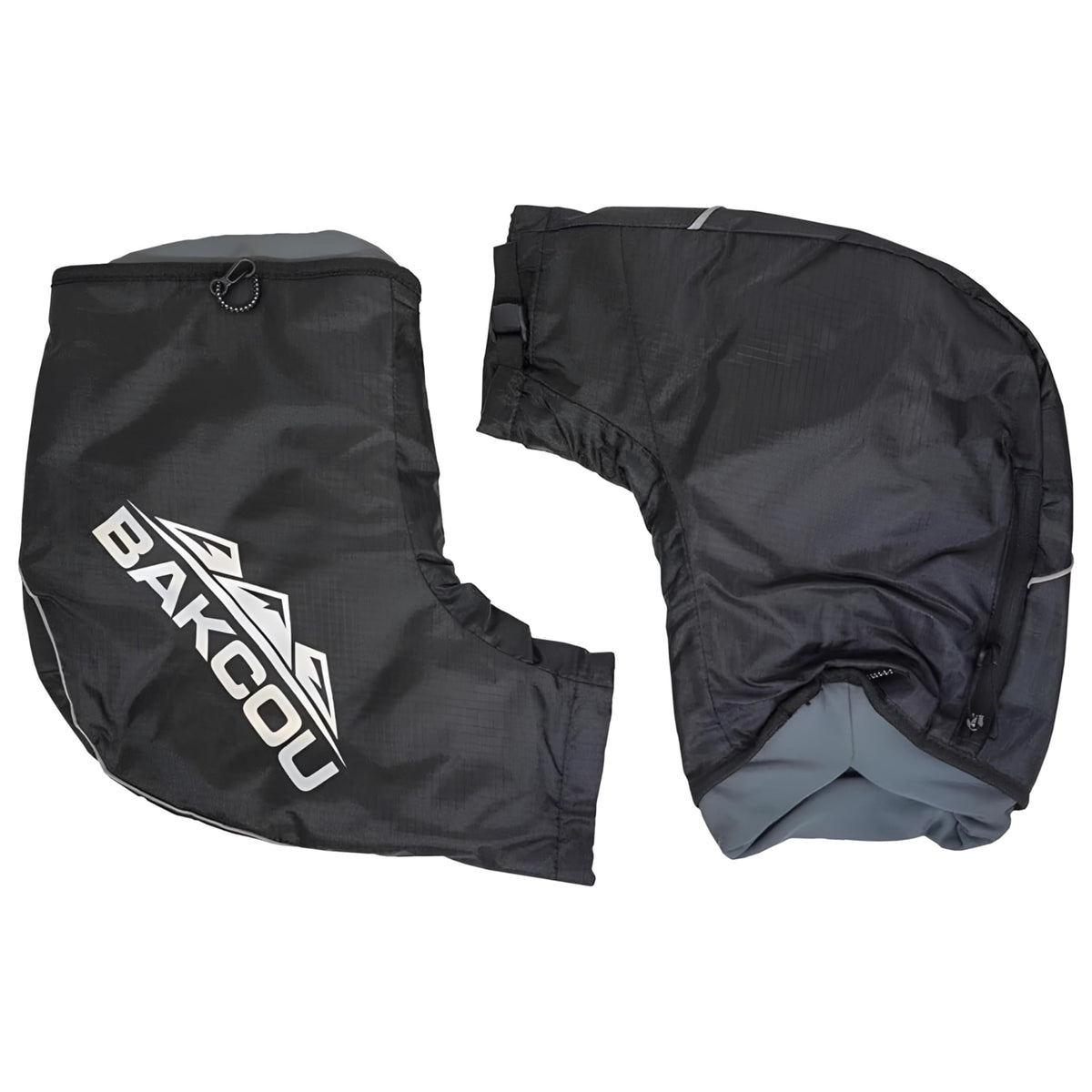 Bakcou Cold Weather Handlebar Mitts - Windproof, Waterproof, And Oversized For Rain, Snow, And Cold Winter Bike Gloves - Weatherproof Handlebar Mittens To Keep You Cozy On Your Rides